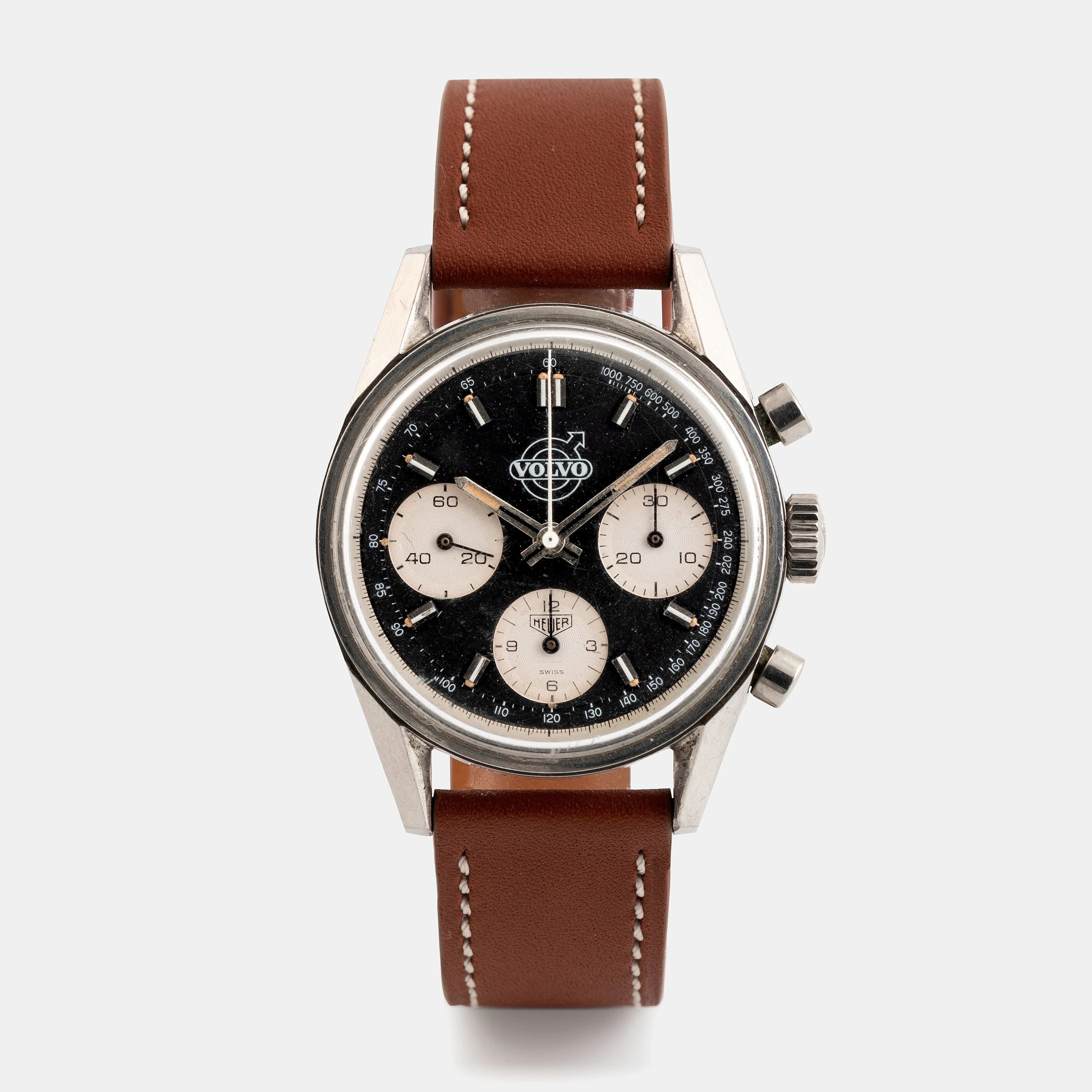 Heuer, Carrera, "Volvo", chronograph, ca 1968
