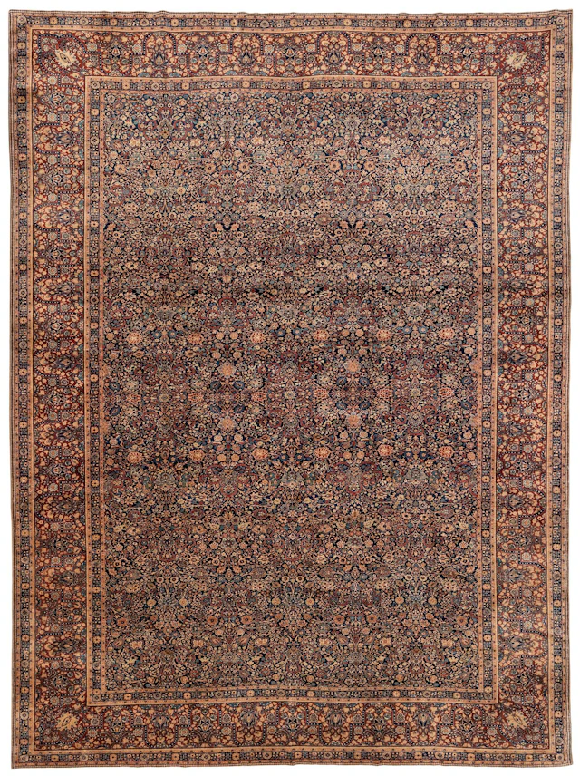 A Kashan 'Mohtasham' carpet, ca 434 x 319 cm