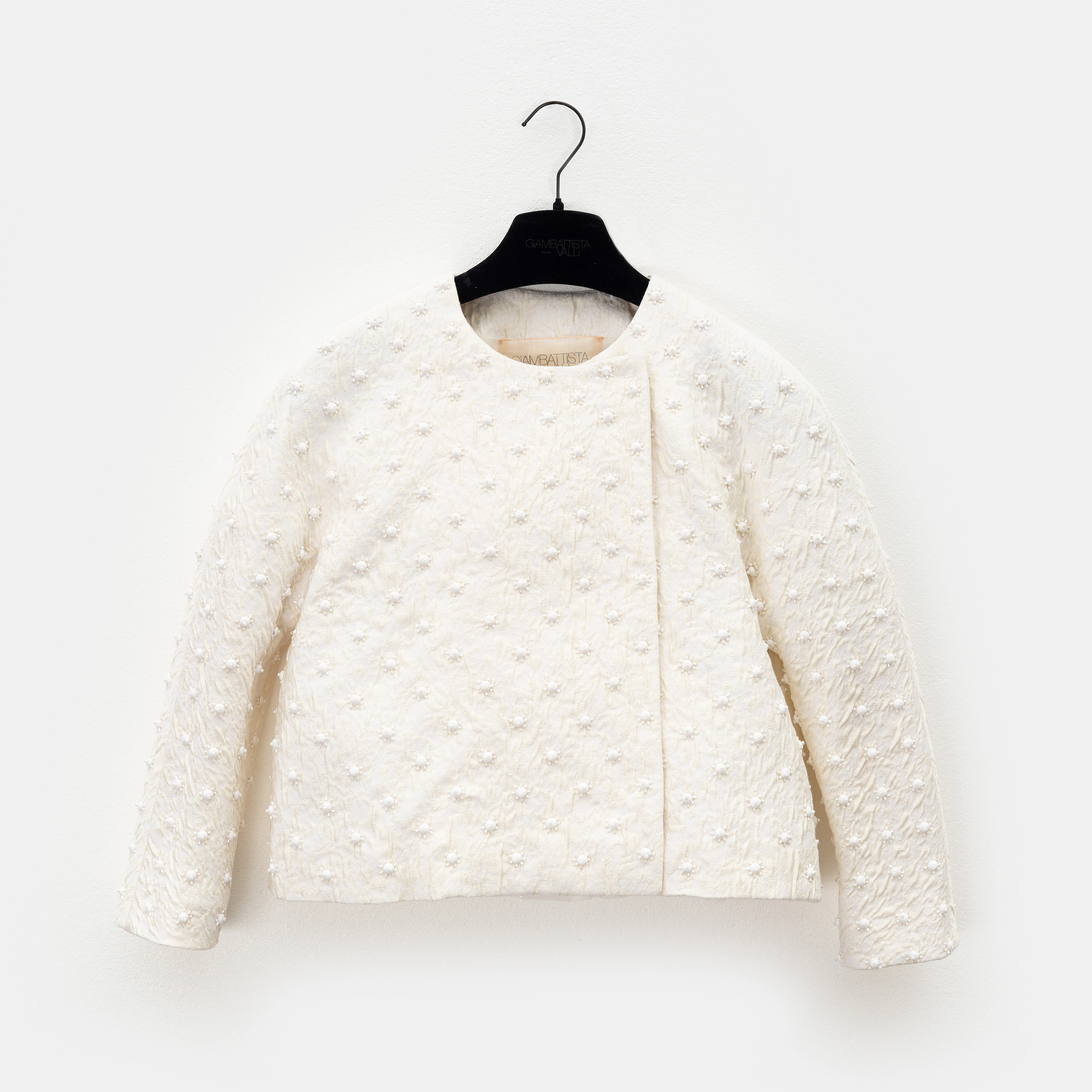 Giambattista Valli, an embridered silk mix jacket, Italian size 40/XS.