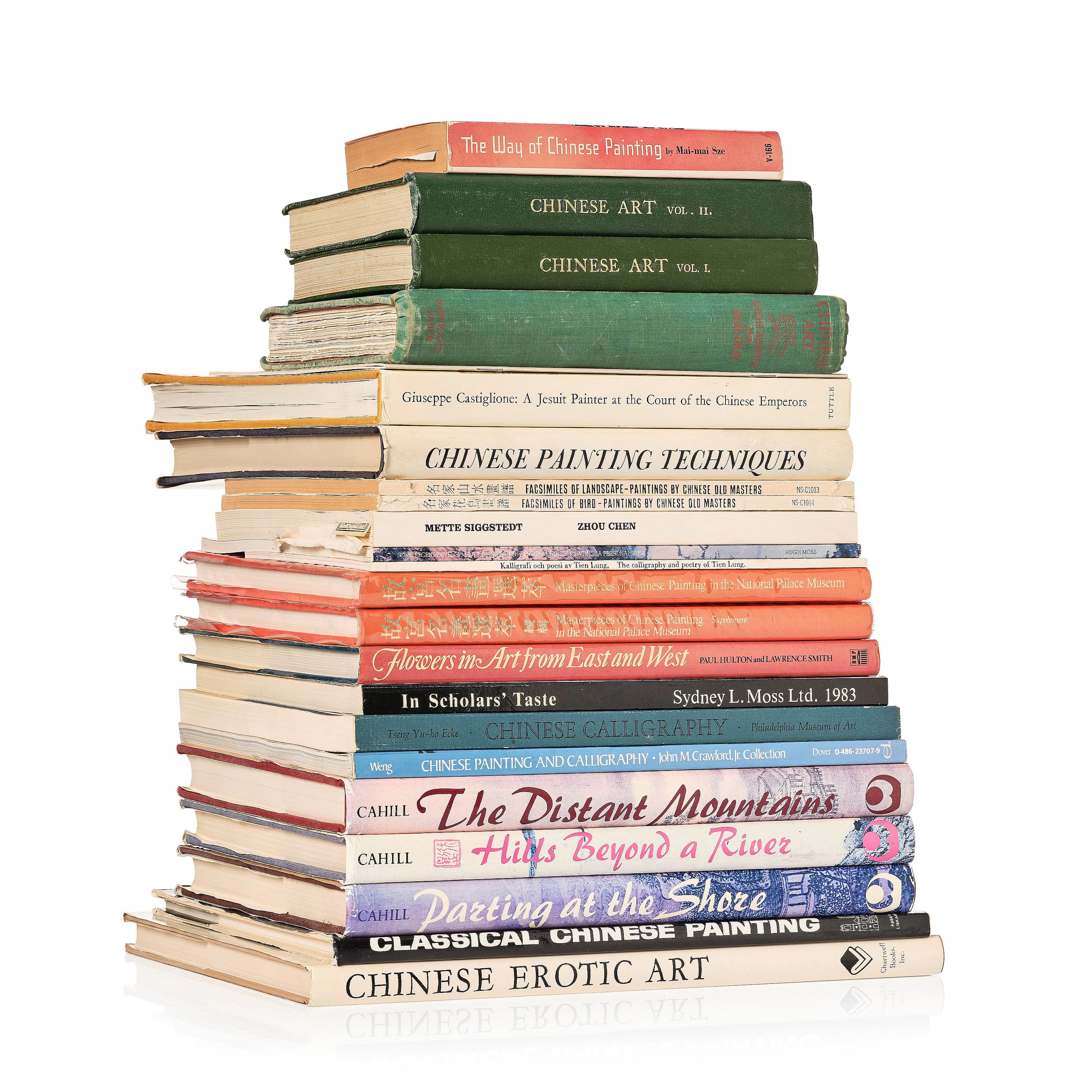 A Collectors library, part 3. A group of books about Chinese Art (23 volumes)