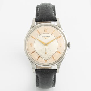 Longines, "Calatrava", "Jumbo", wristwatch, 37.5 mm