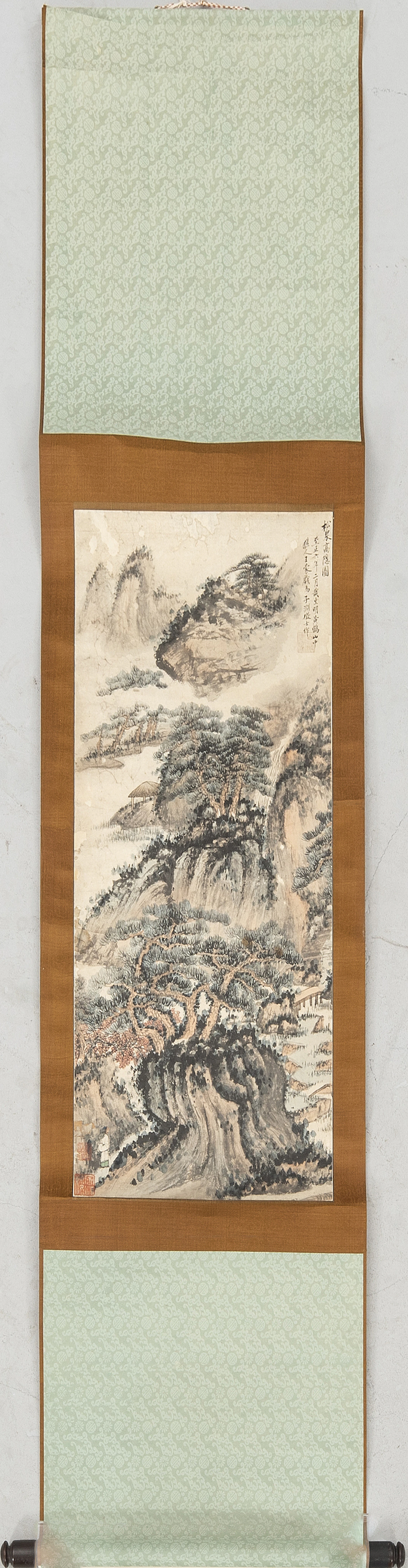 Wang Meng (1308-1385), after, ink and watercolour on paper.
