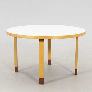 Alvar Aalto, dining table, model 91, Artek, Finland, late 20th century.