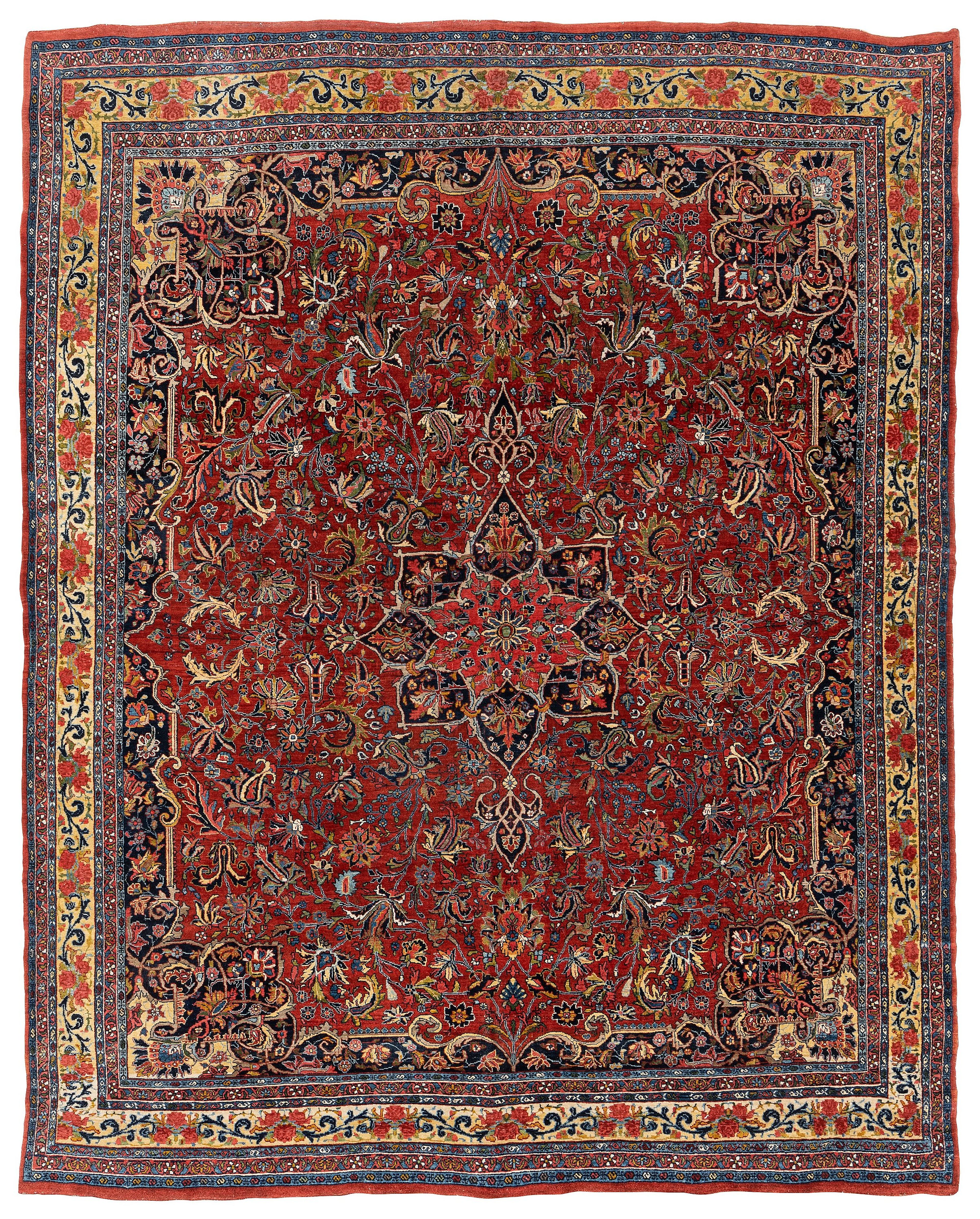 A semi-antik Bidjar carpet, ca 297 x 237 cm