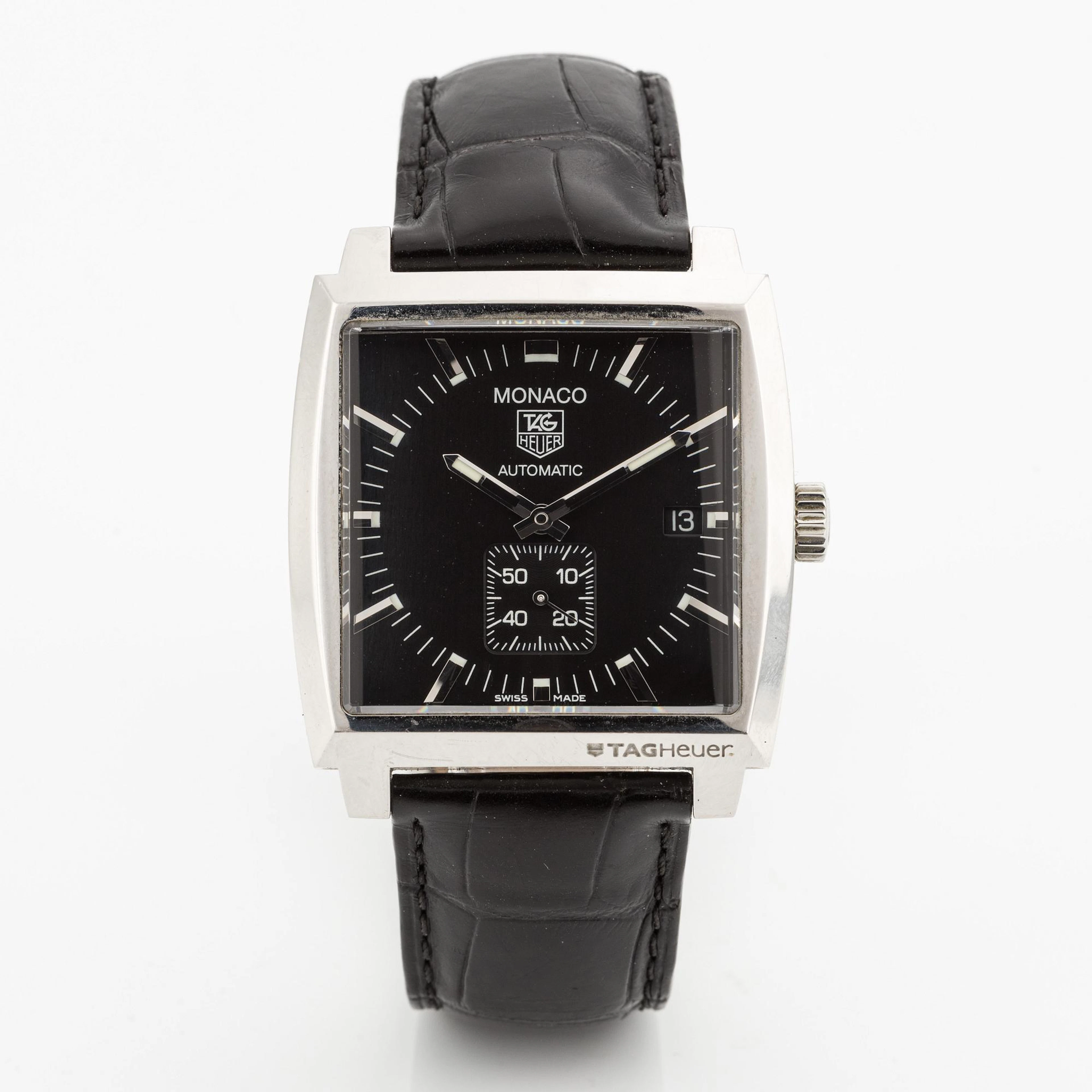 Tag Heuer, Monaco, wristwatch, 37 x 37 mm