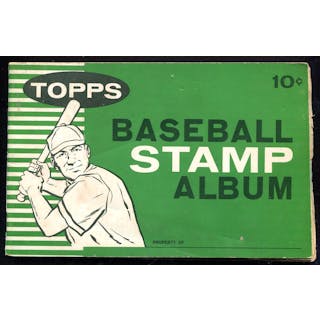 1961 Topps Stamp Album Complete Set w/Both Kalines