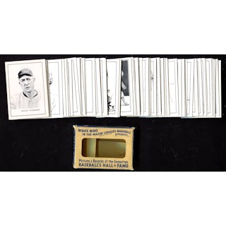 1950 Callahan Hall of Fame Box Set of 61 Different Nrmt/Mt