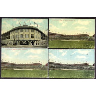 1910/11 Forbes Field Postcards