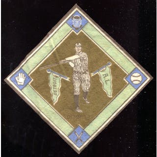 1914 B18 Blanket Ray Demmitt Detroit Scarce Brown Infield