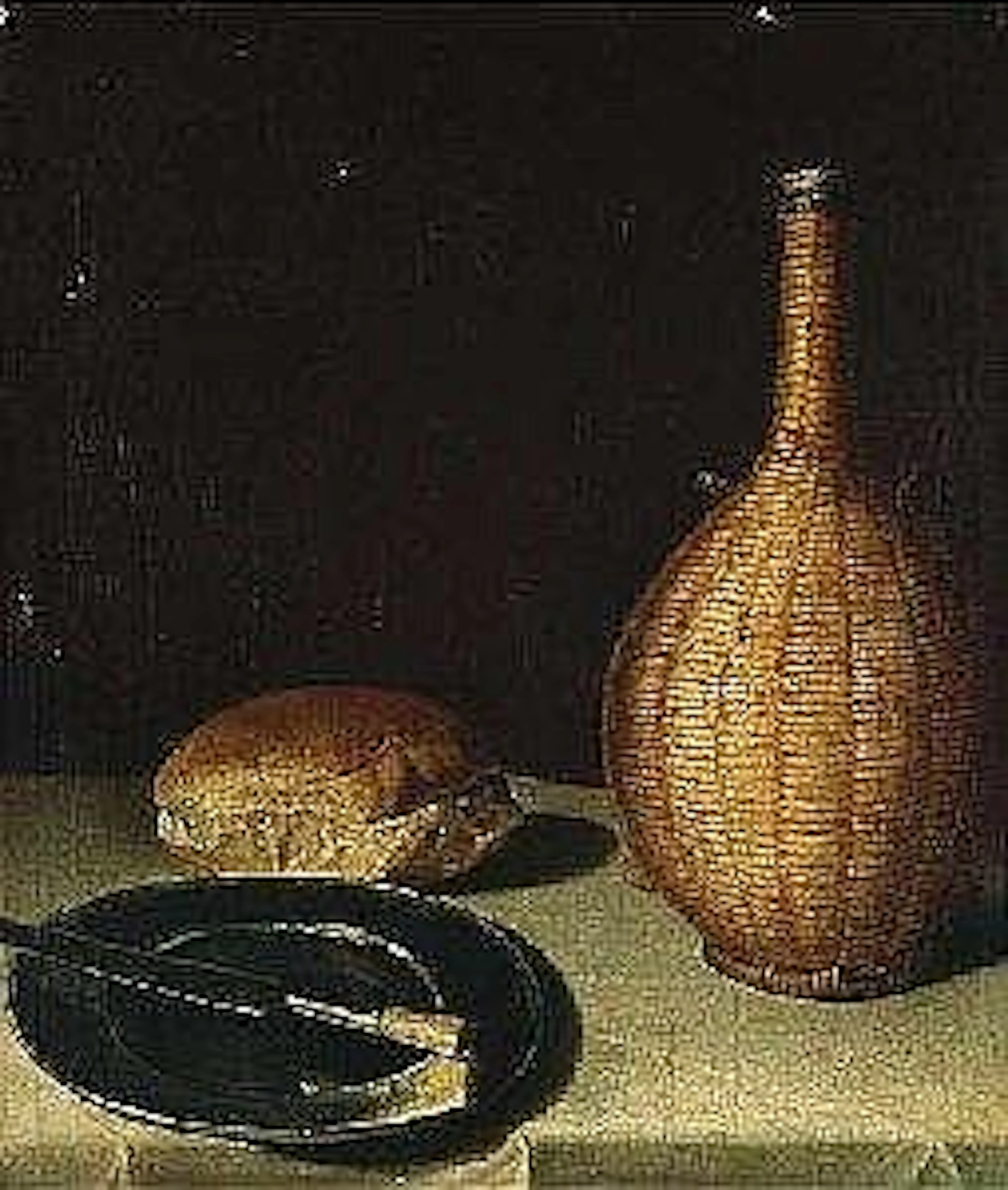Lubin Baugin (attr.). Still-life. Oil/canvas/canvas, initialed. 49 X 42 cmE