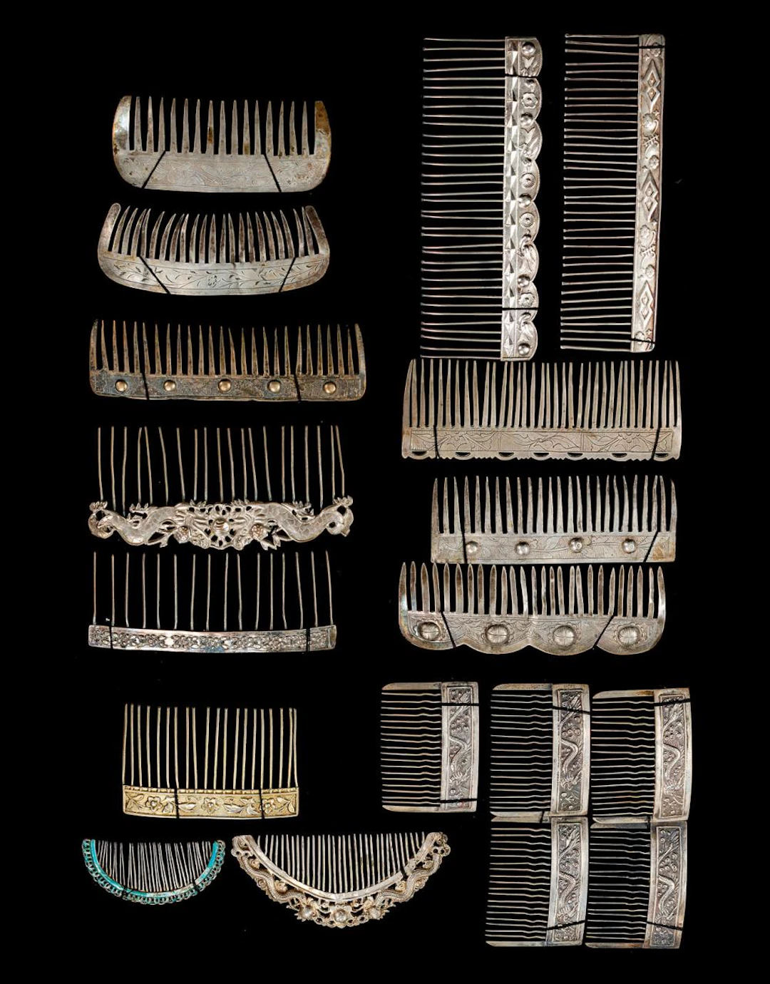 A GROUP OF COMBS