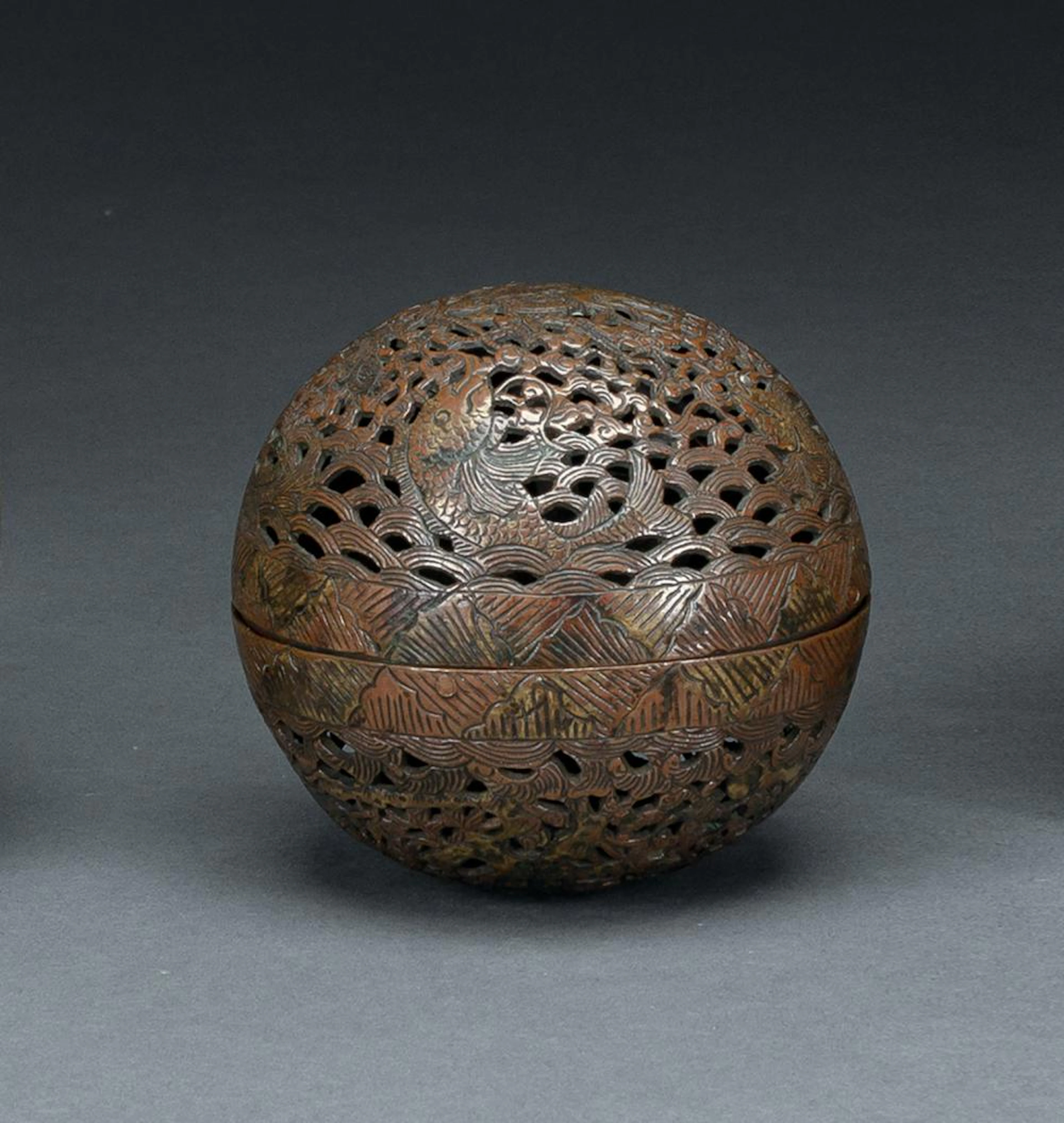 A CARDAN SPHERICAL INCENSER BURNER