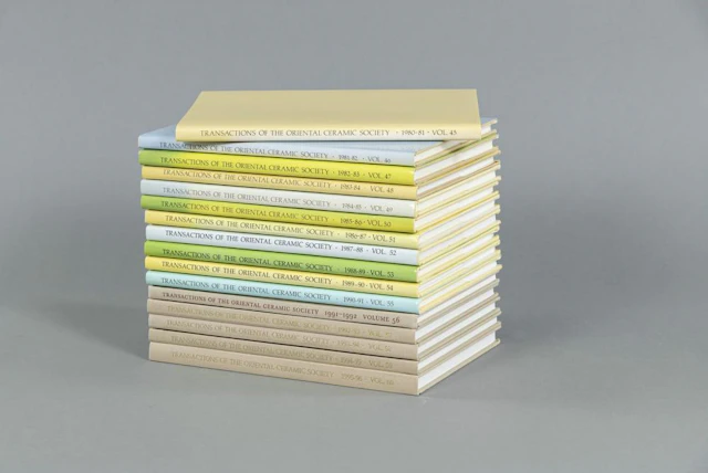 A GROUP OF VOLUMES 'TRANSACTIONS OF THE ORIENTAL CERAMIC SOCIETY'