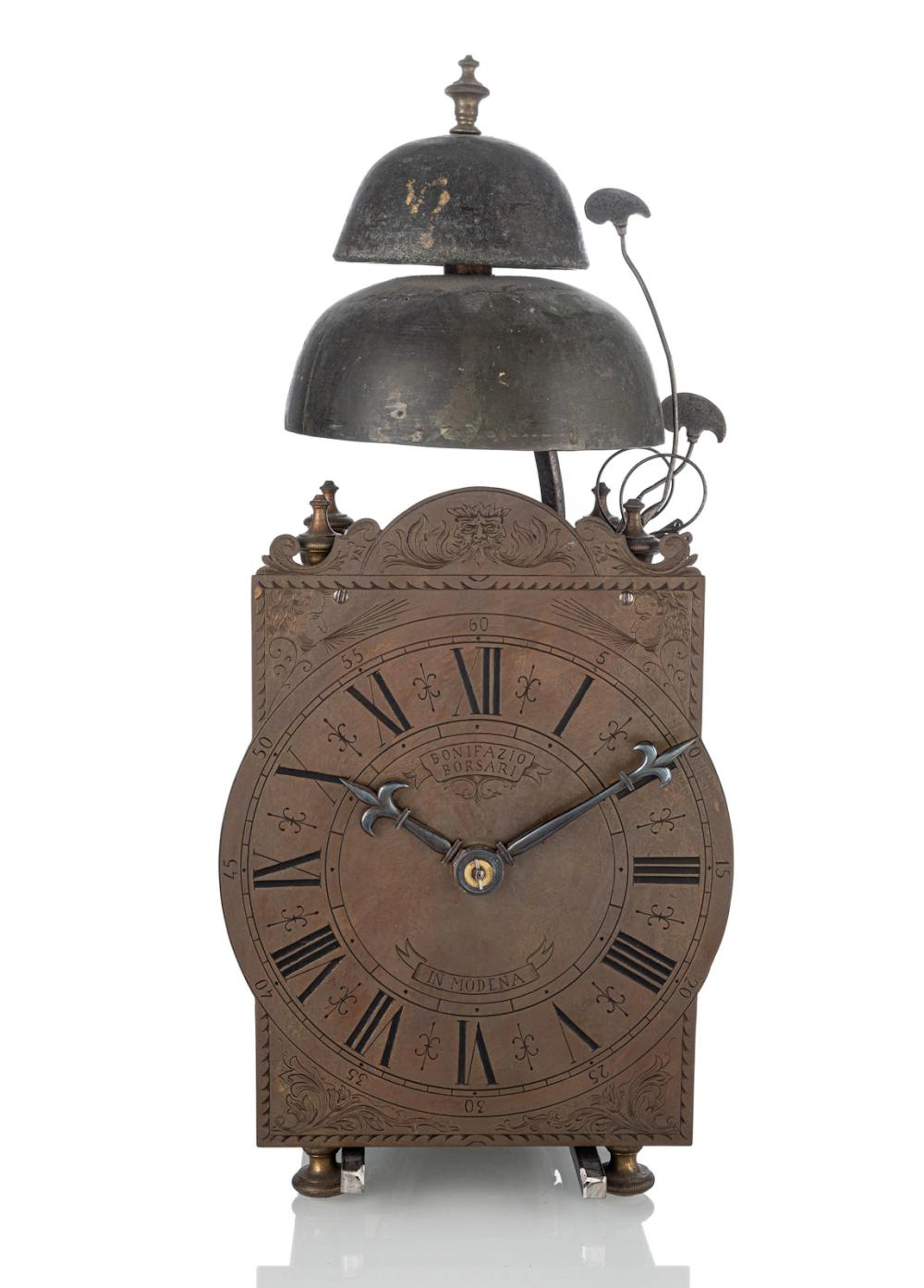 Haus-Uhr in Laternenform