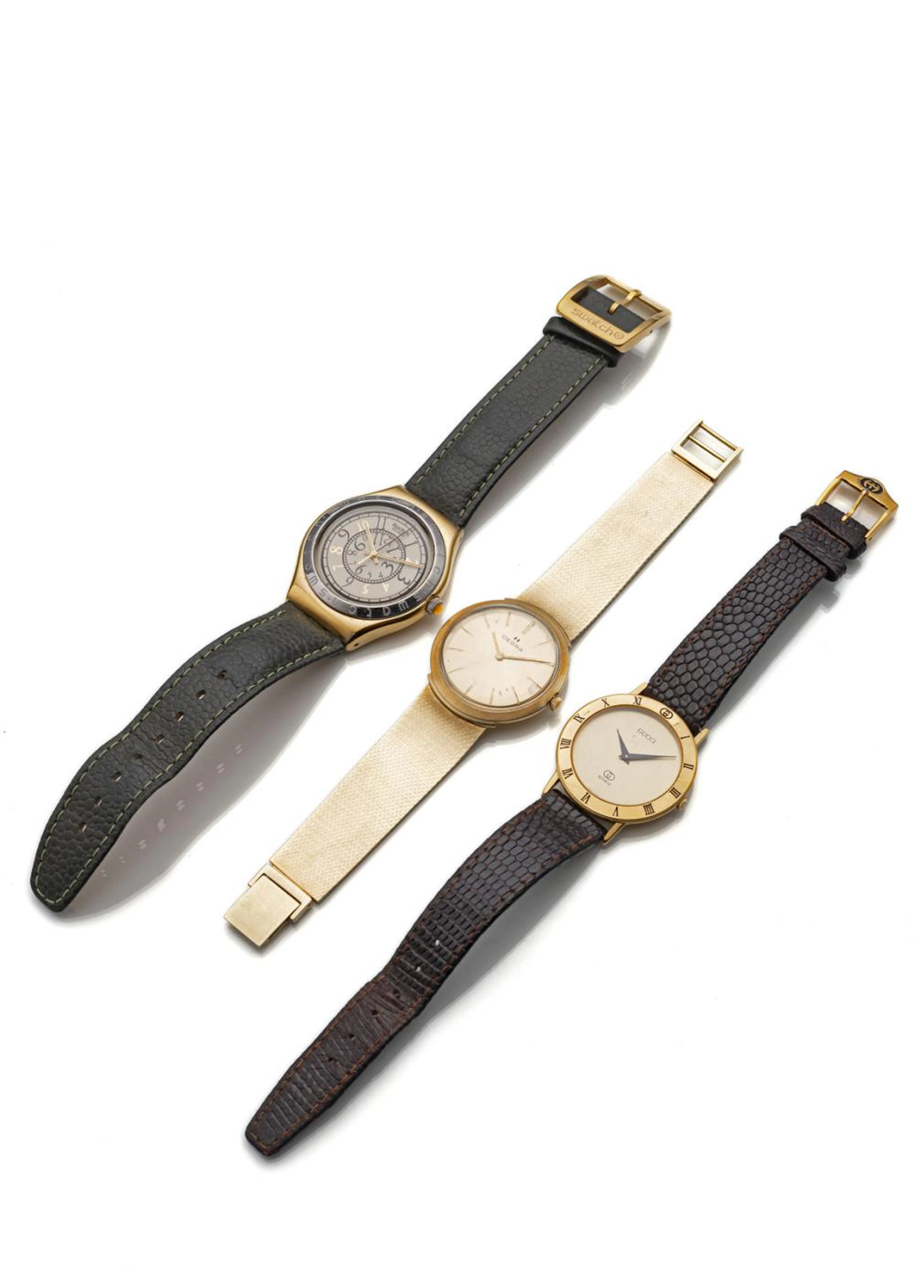 Drei Armbanduhre