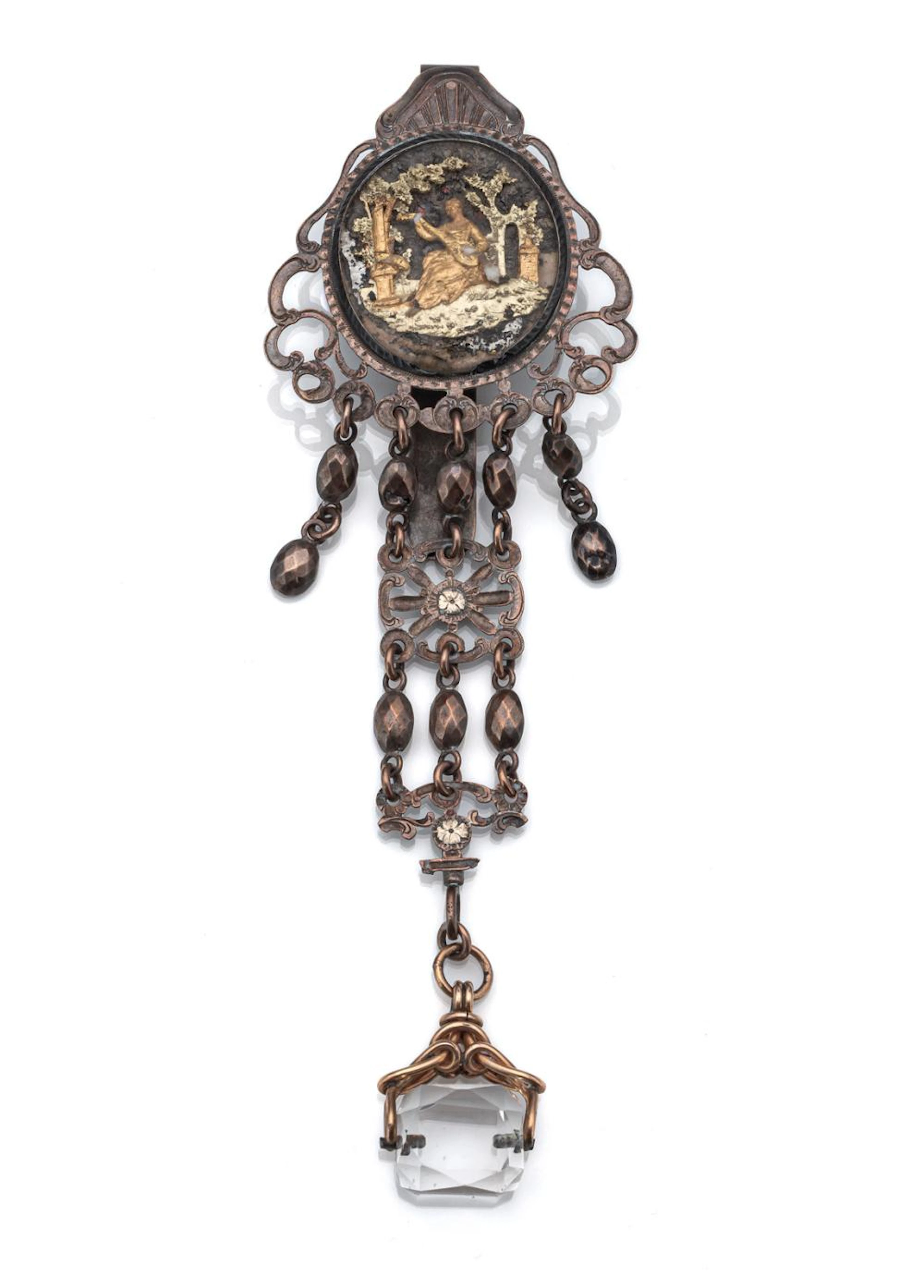 Chatelaine mit Allegorie der Musik
