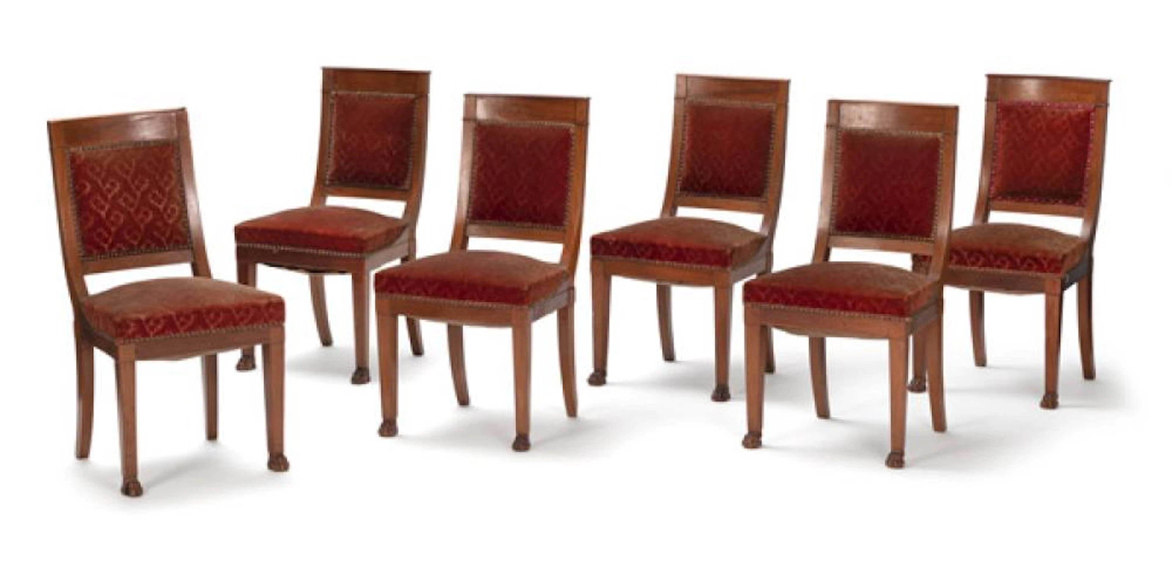 Serie von sechs Empire Stühle