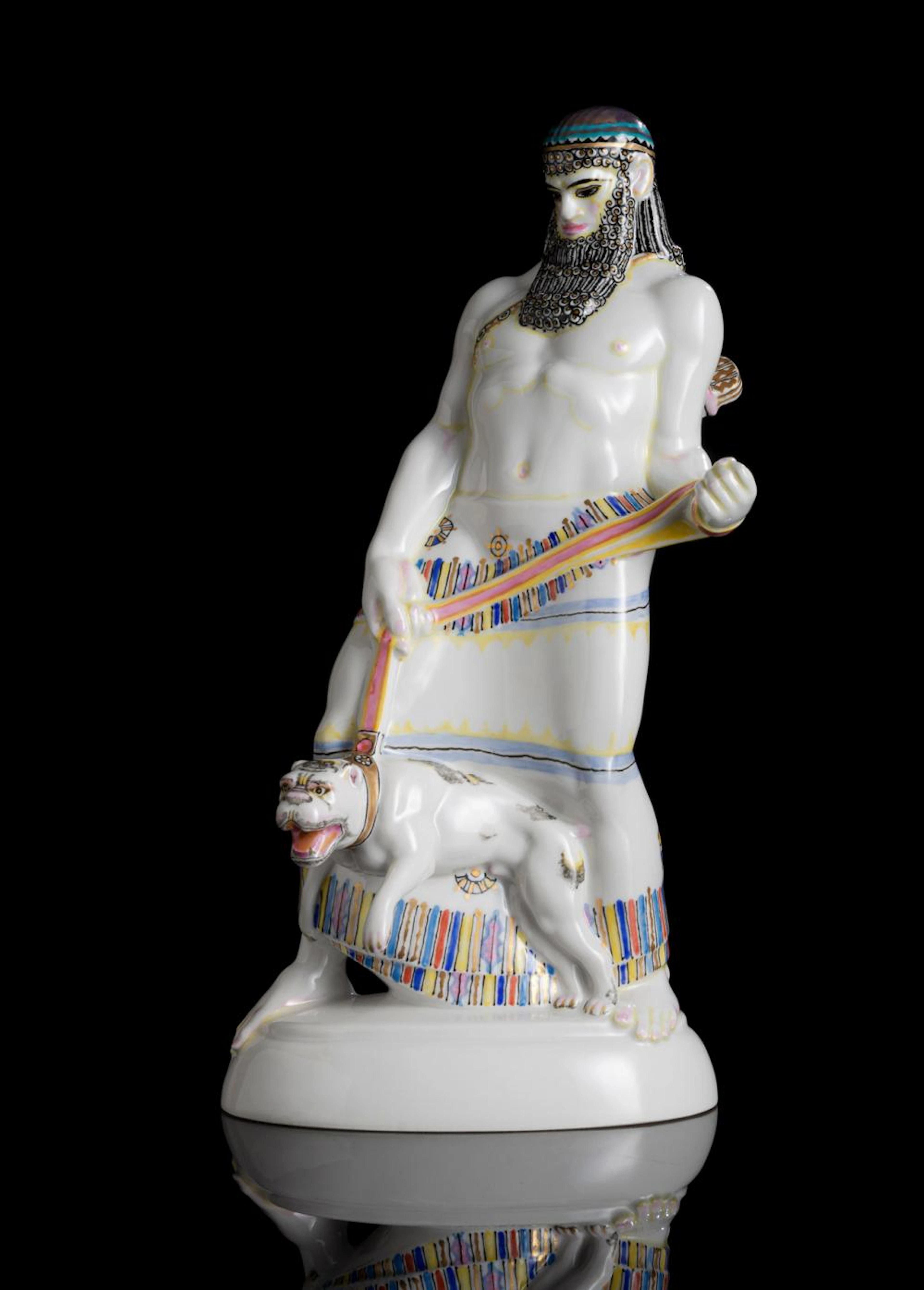 ASSYRIAN FROM THE "HOCHZEITSZUG" CENTREPIECE