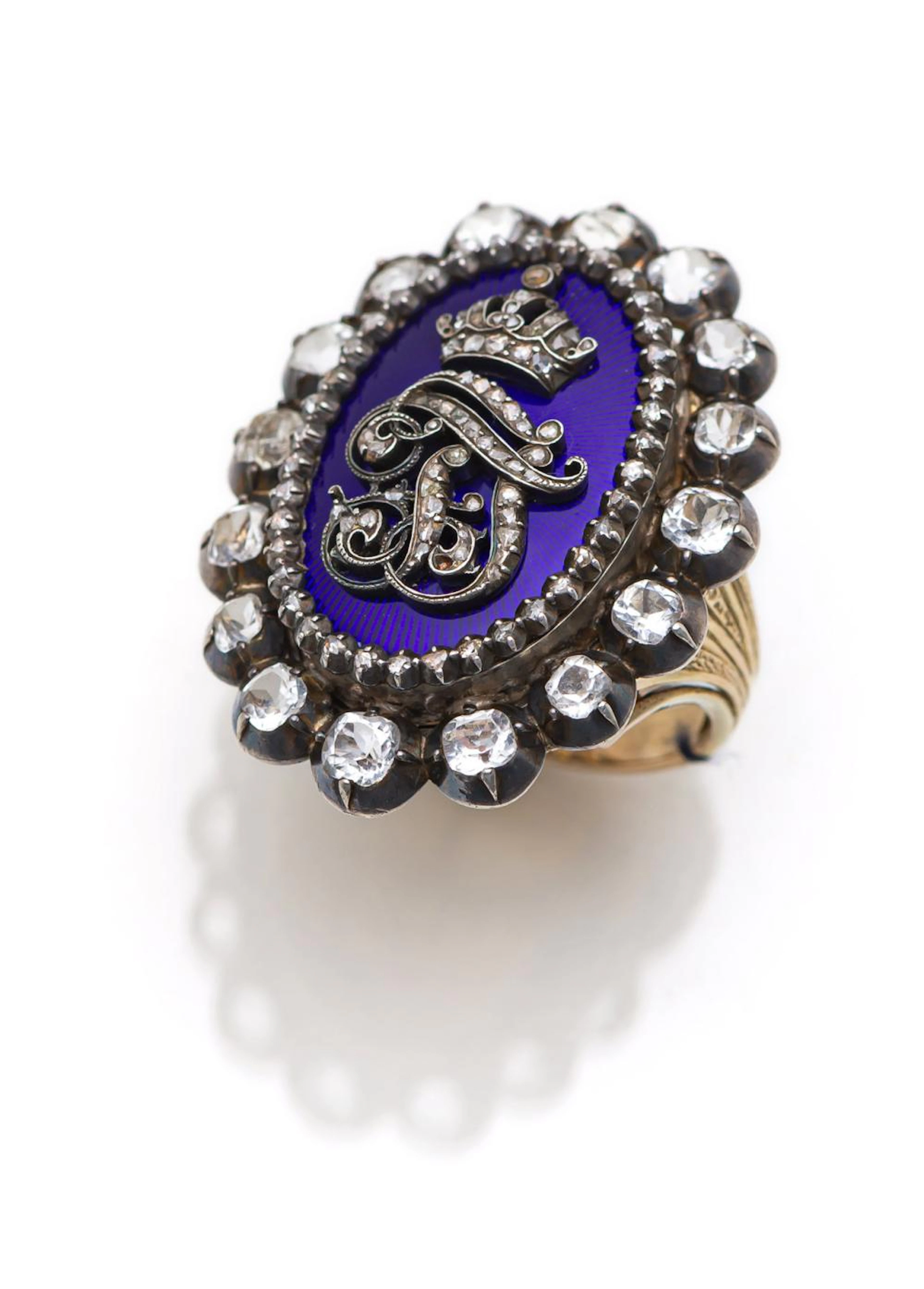Imperial Austrian Ring of Honor Franz Josef I "Sub Auspiciis Imperatoris