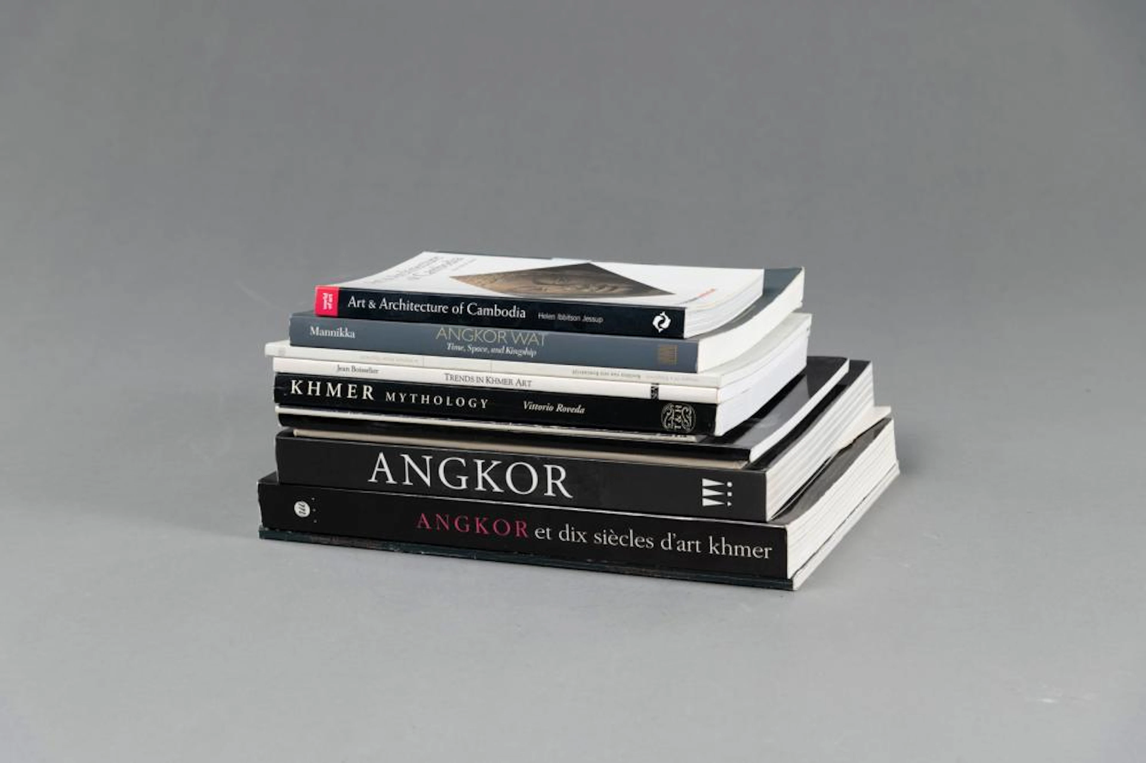 KHMER ART AND SCULPTURE, 10 VOLUMES, A.O. VITTORIO ROVEDA, ELEANOR MANNIKKA