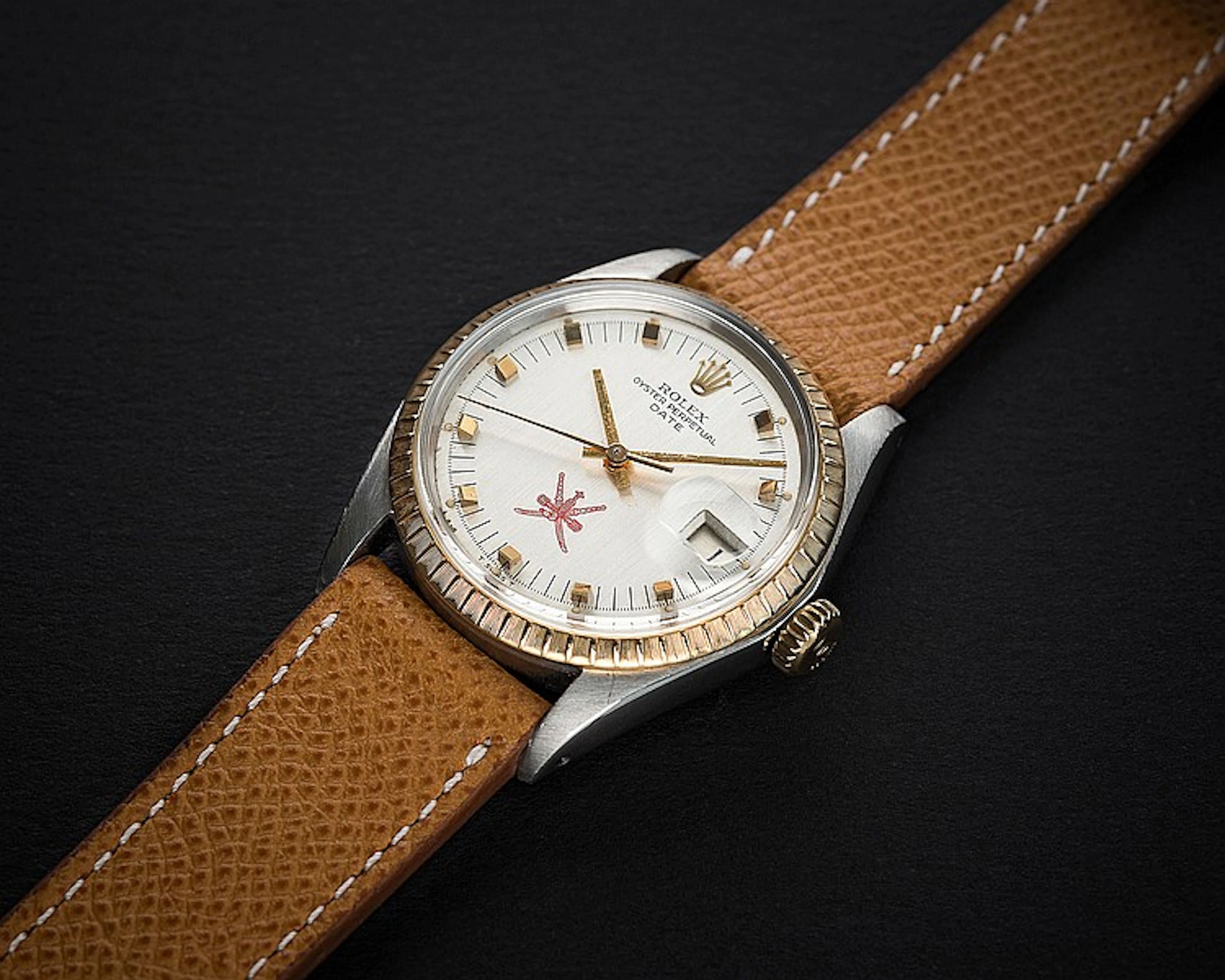 A VERY RARE GENTLEMAN'S STEEL & GOLD ROLEX OYSTER...