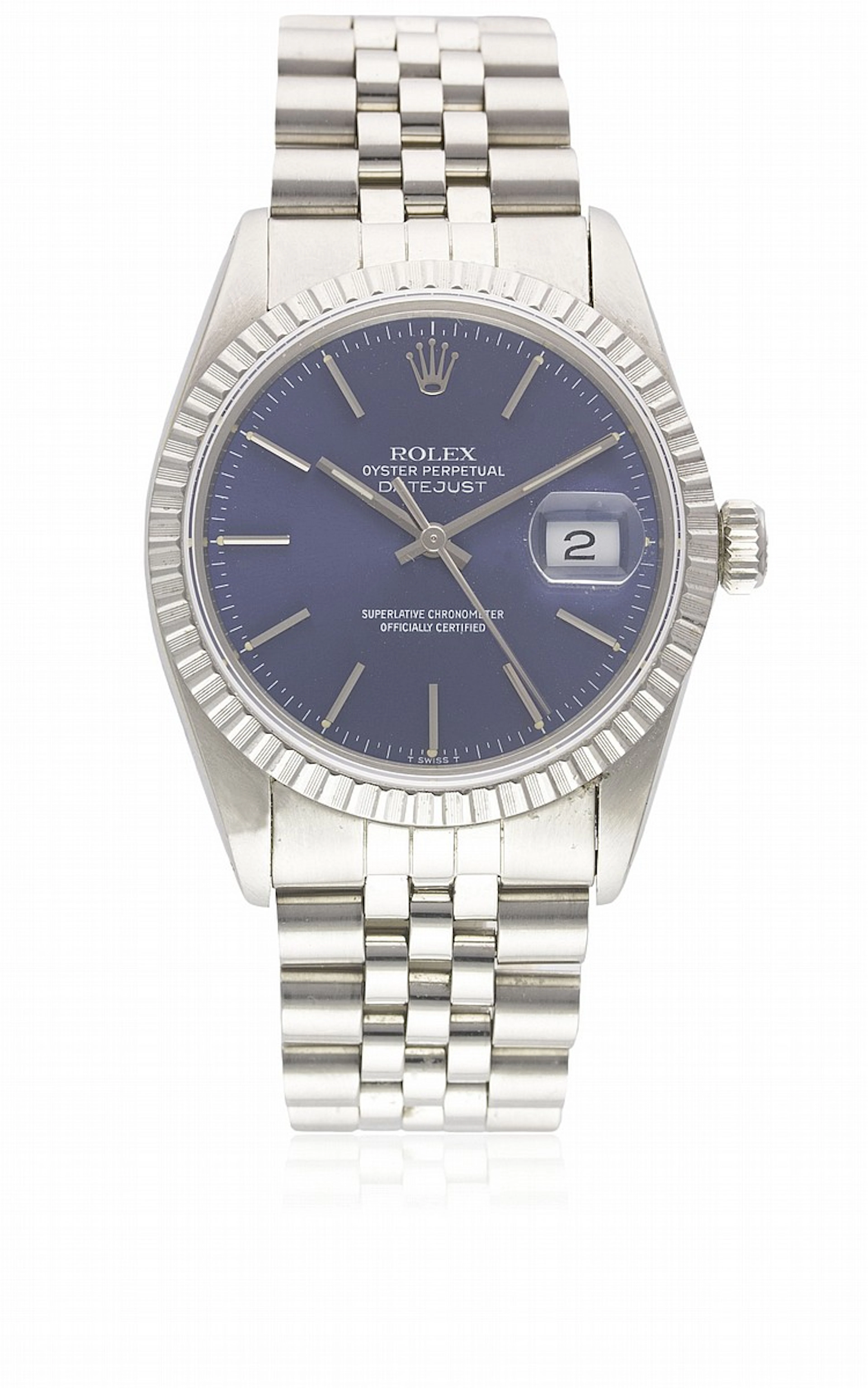 A GENTLEMAN'S STAINLESS STEEL ROLEX OYSTER PERPETUAL...