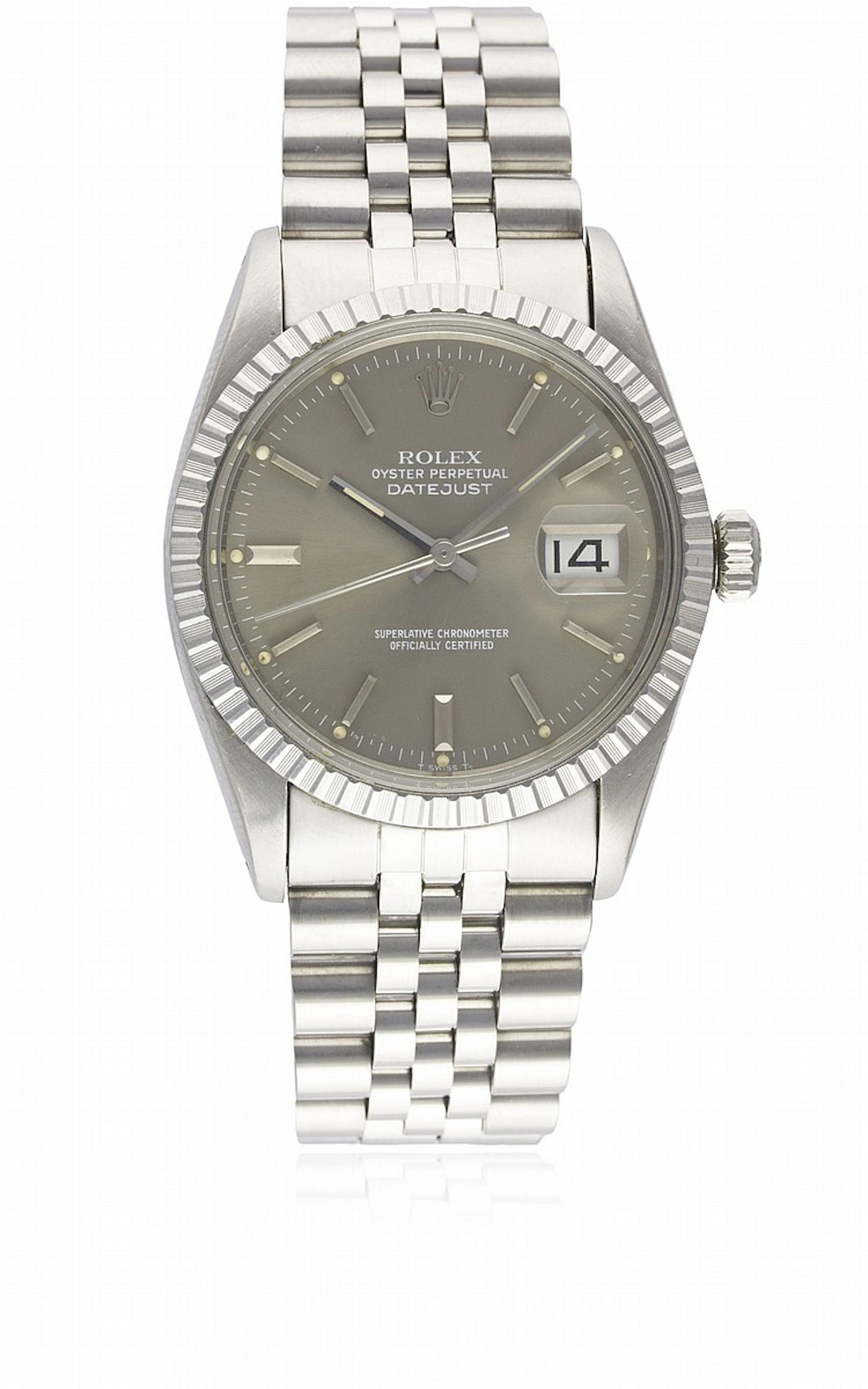 A GENTLEMAN'S STAINLESS STEEL ROLEX OYSTER PERPETUAL...