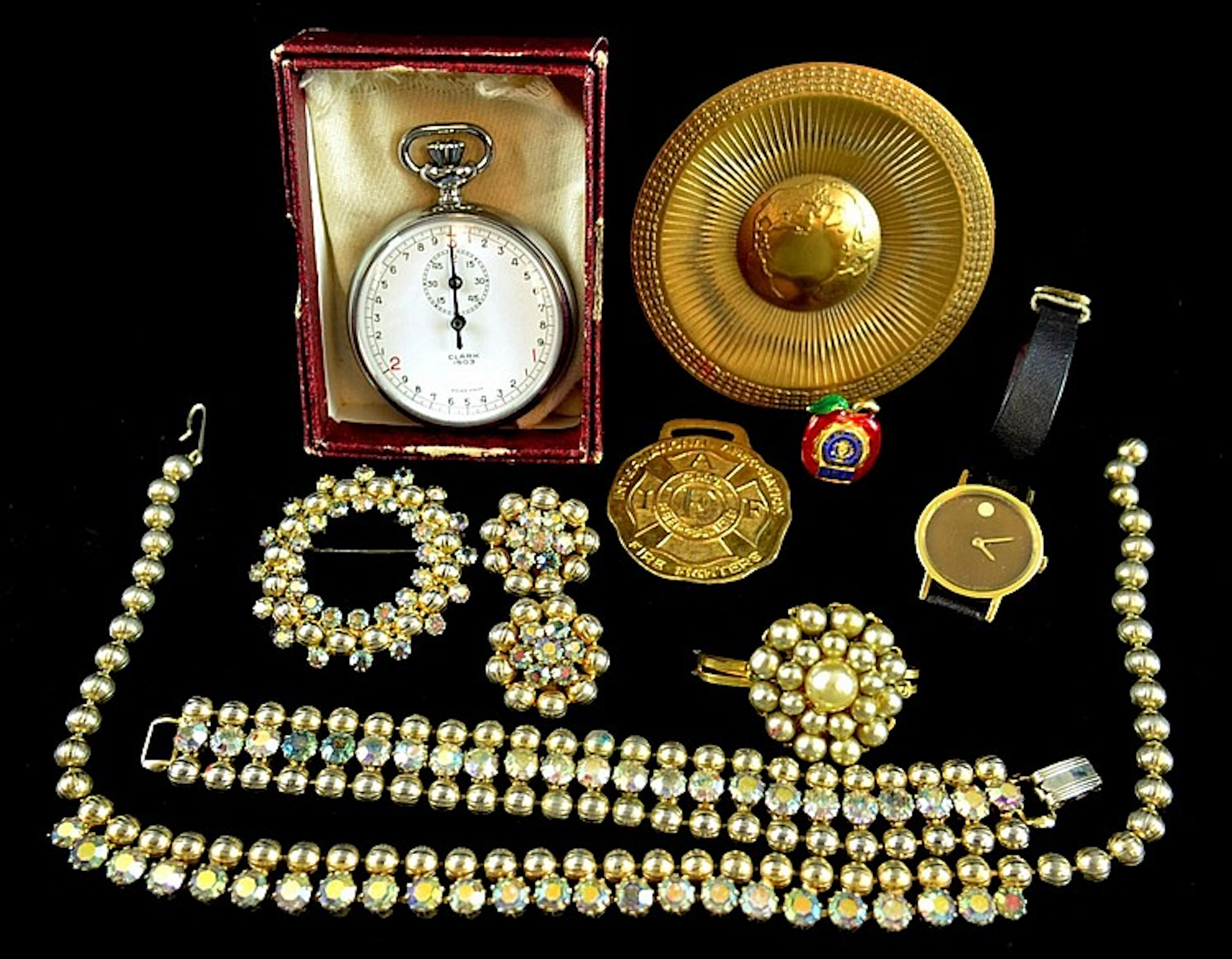 Lot of Costume Jewelry/Watches