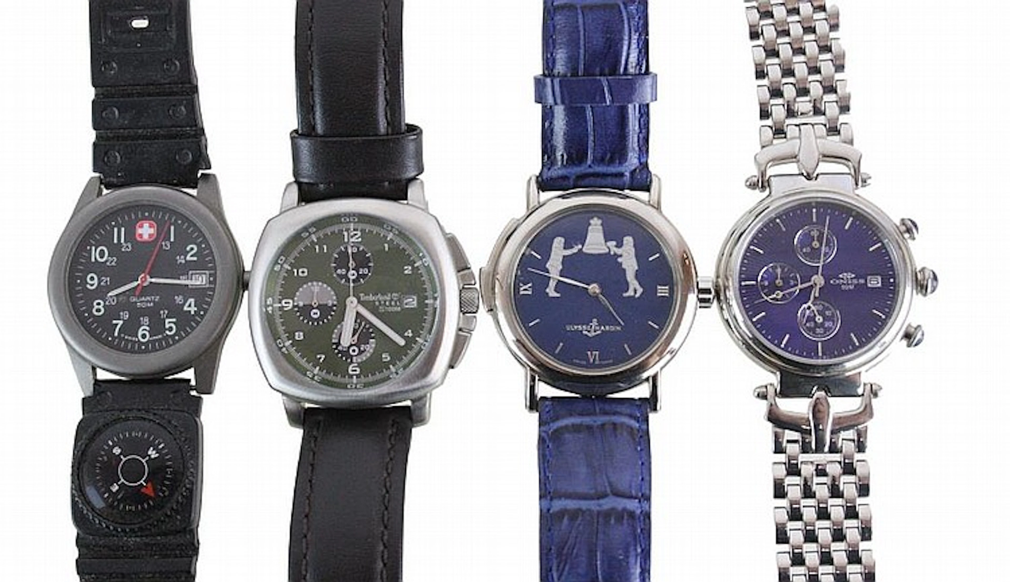 4 Pc. Mixed Lot of Watches w/ Timberland