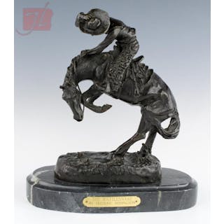 After Frederic Remington (1861-1909) Bronze