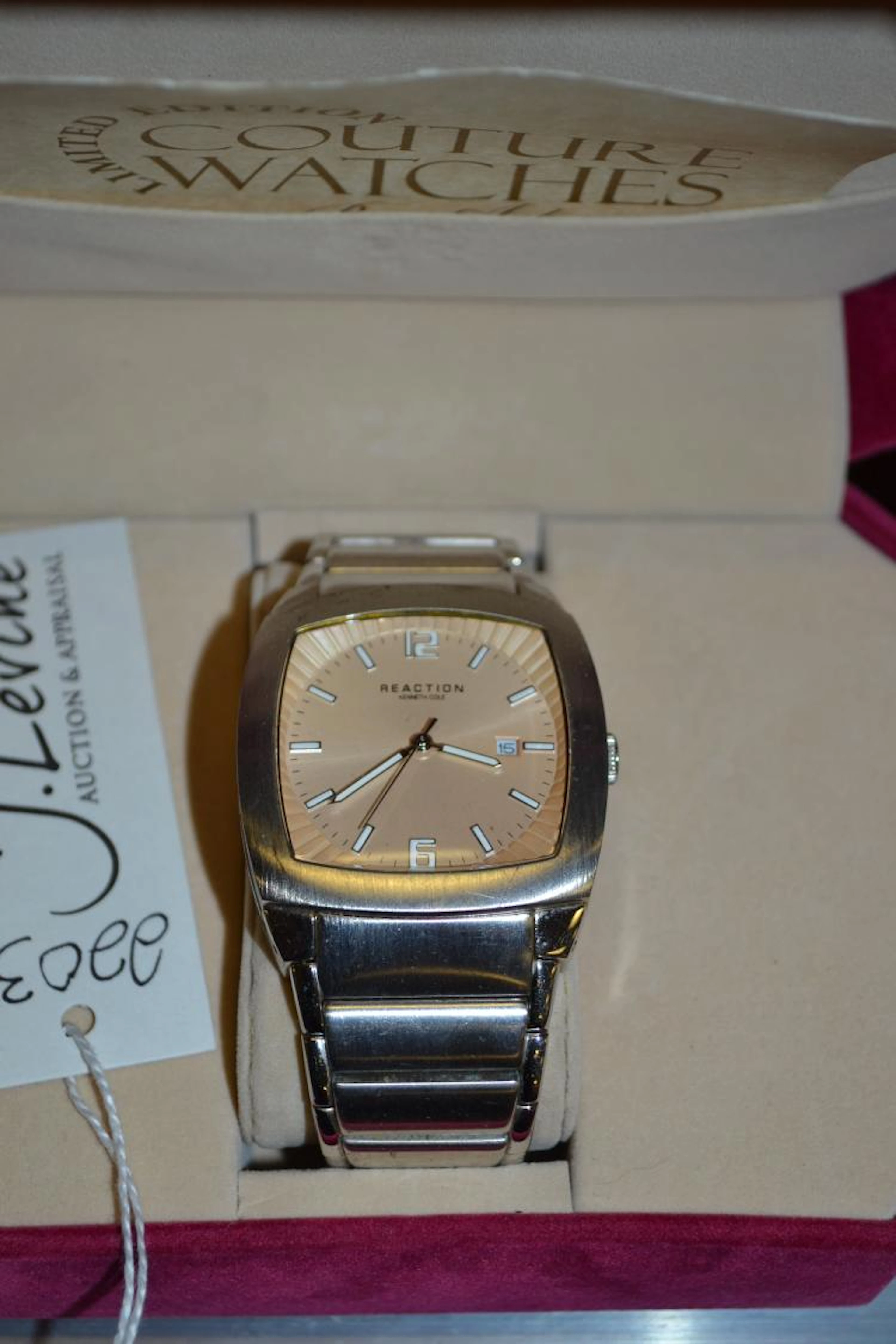 Kenneth Cole Reaction Men'S Stainless Steel Wrist Watch
