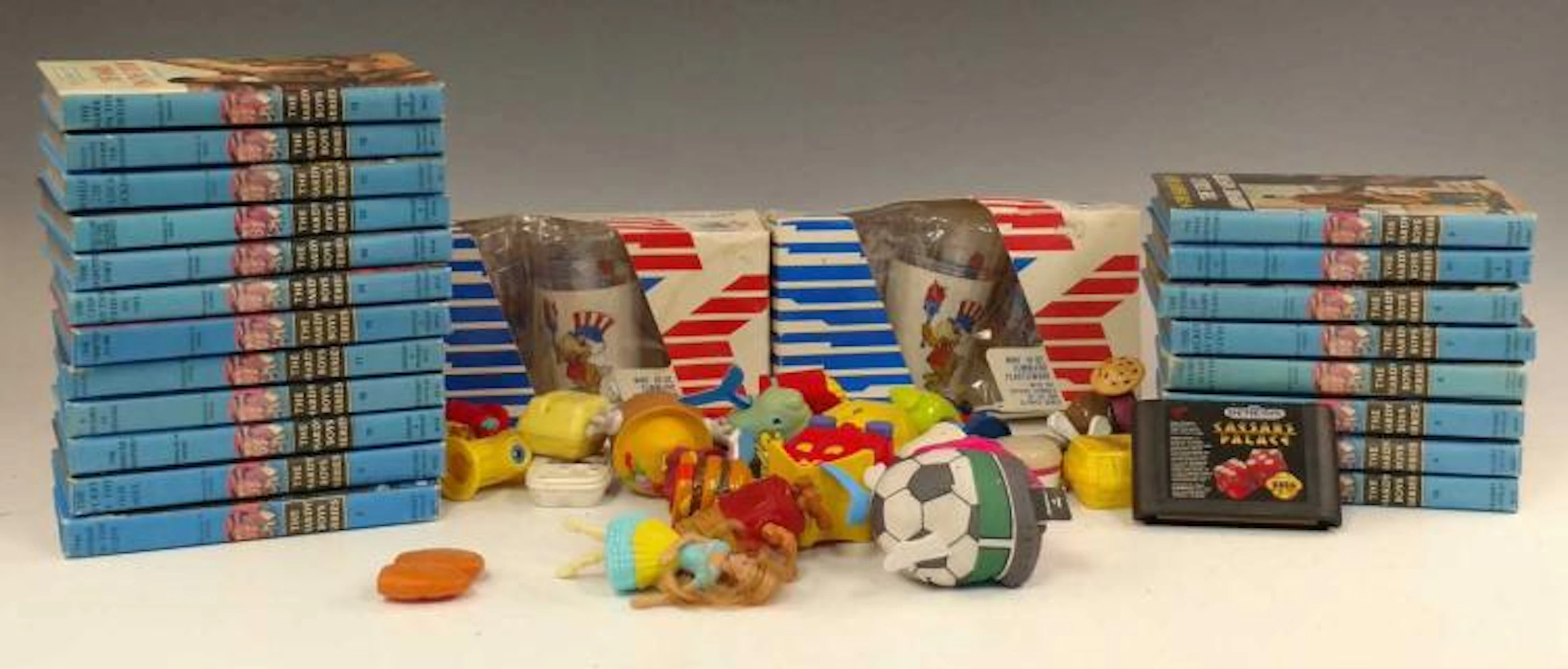 McDonald's Sega Toy & Book Lot