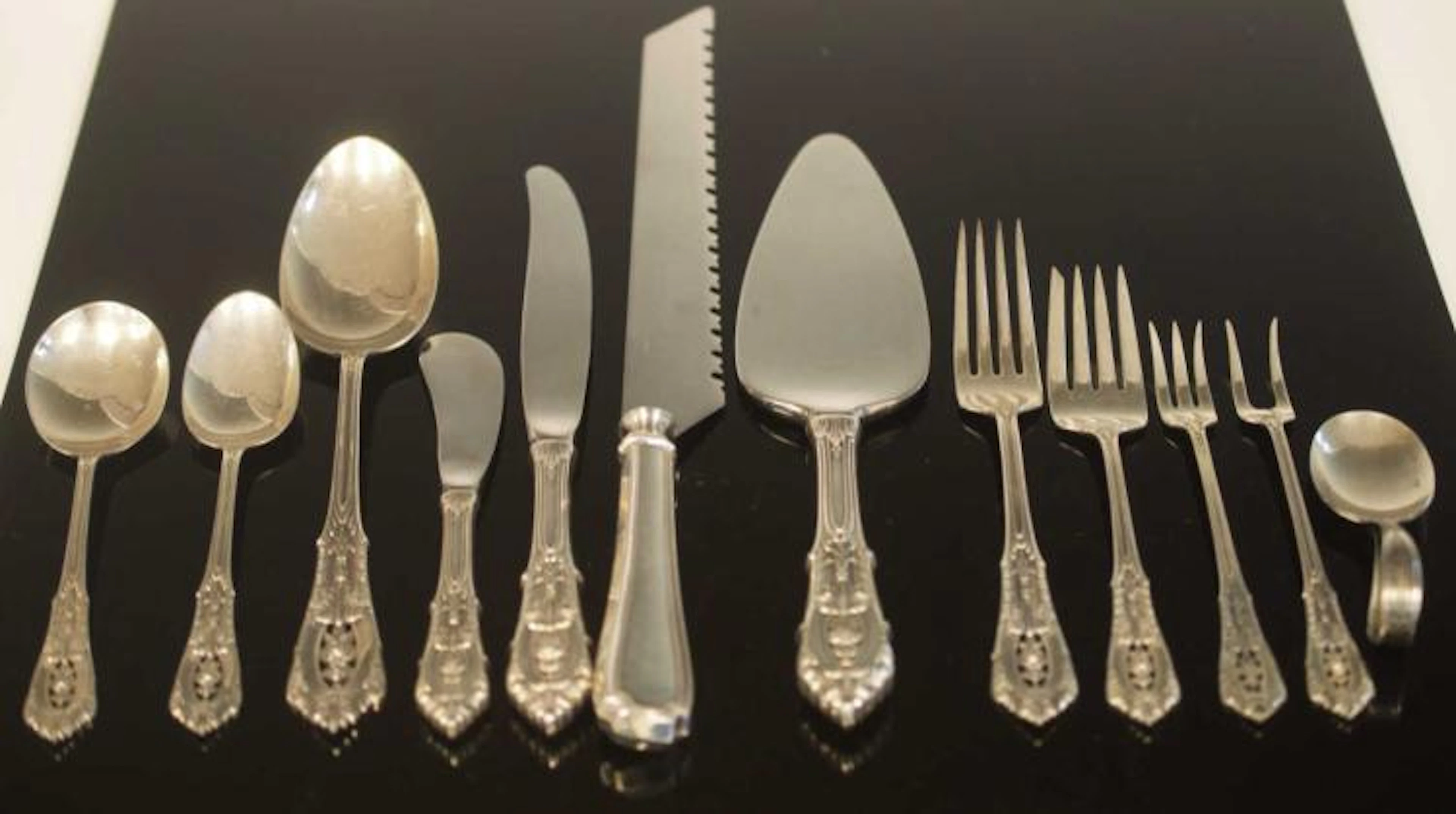Wallace Sterling Silver Flatware 20th C.