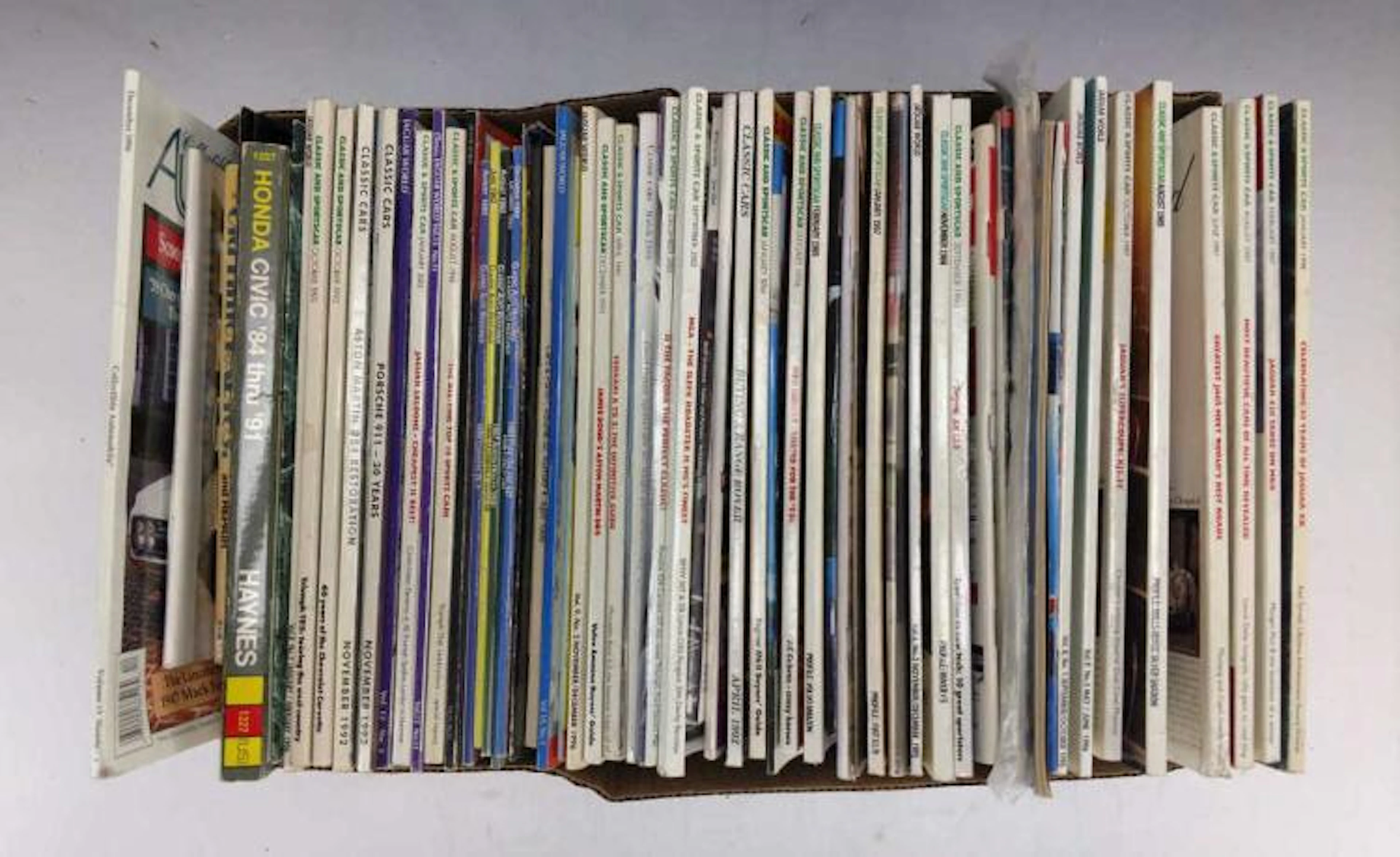 Collection of Vintage Classic Car Magazines