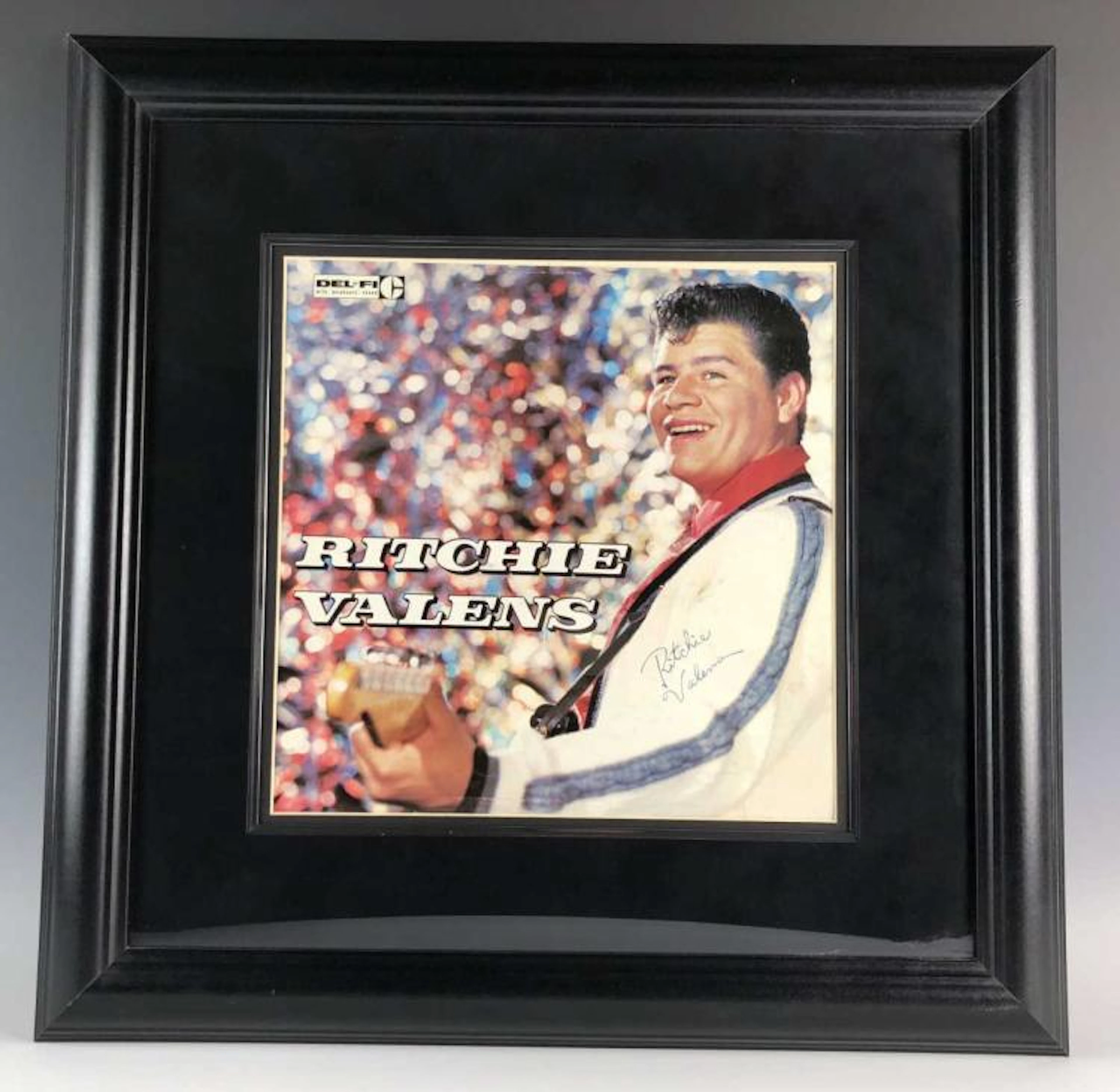 Ritchie Valens Autographed & Framed Album