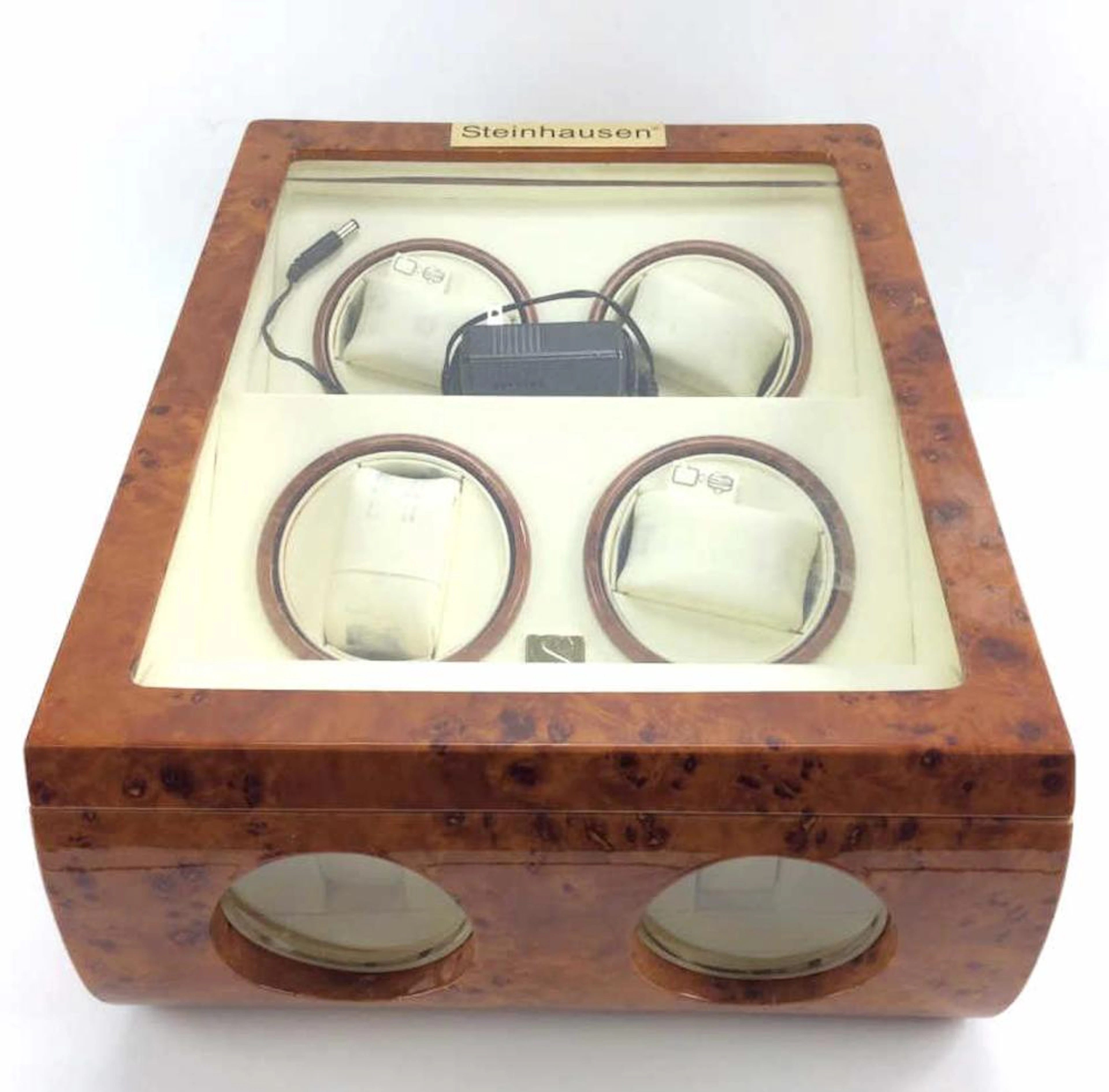 Steinhausen Burl Wood Watch Winder