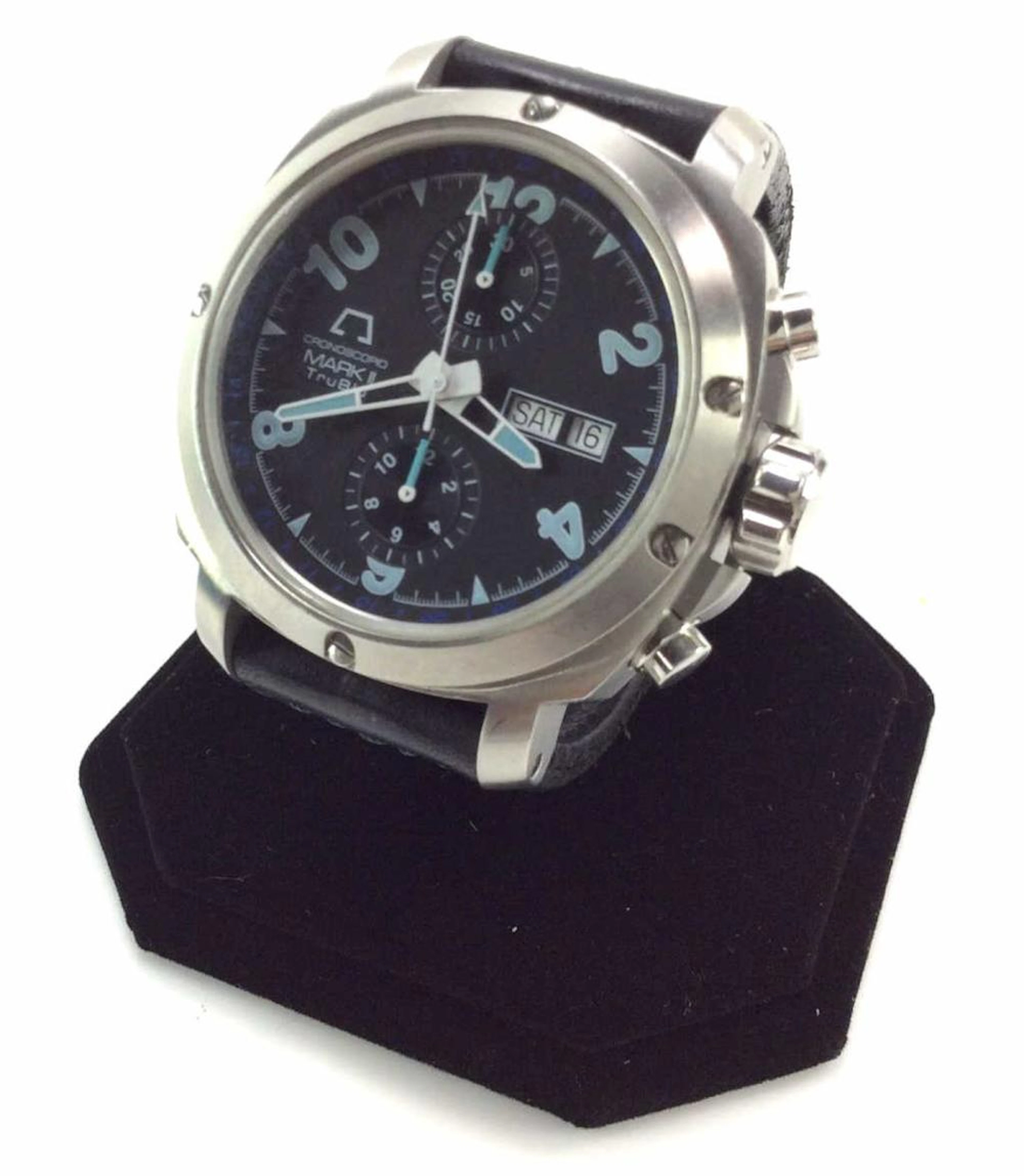 Anonimo Cronoscopio Mark II Tru Blu Ltd. Ed. Watch