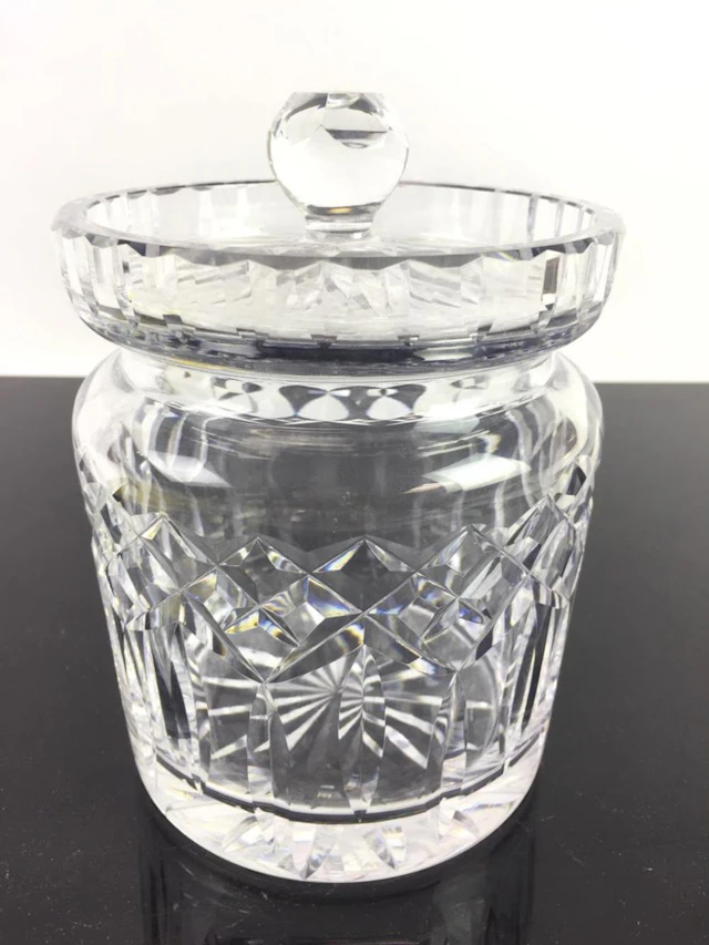 Waterford Cut Crystal Jar