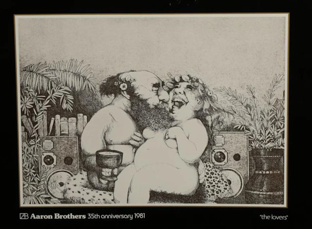 Charles Bragg "The Lovers" Poster