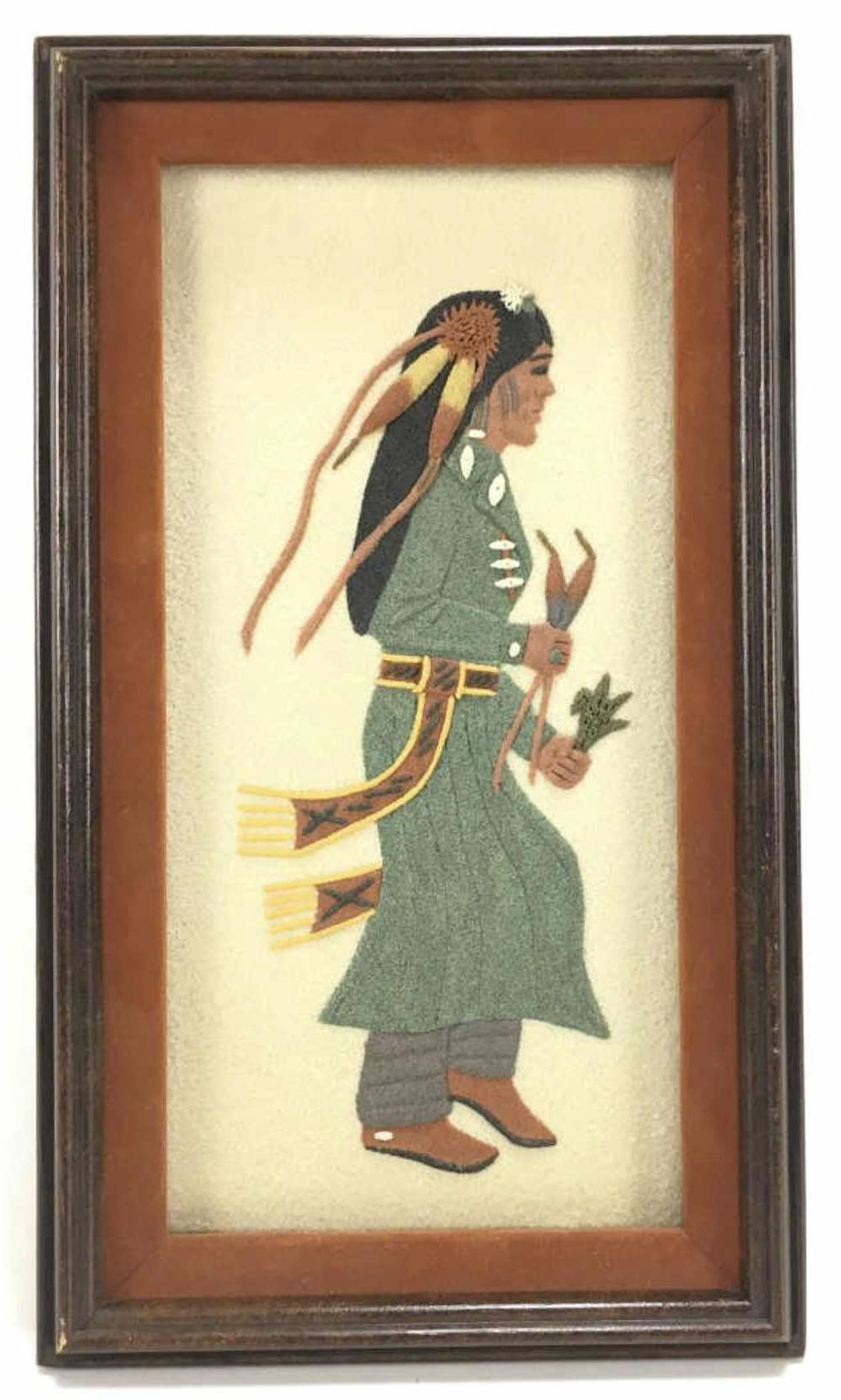 Ethel Toledo ?Ye-Be-Che Dancer? Sand Painting