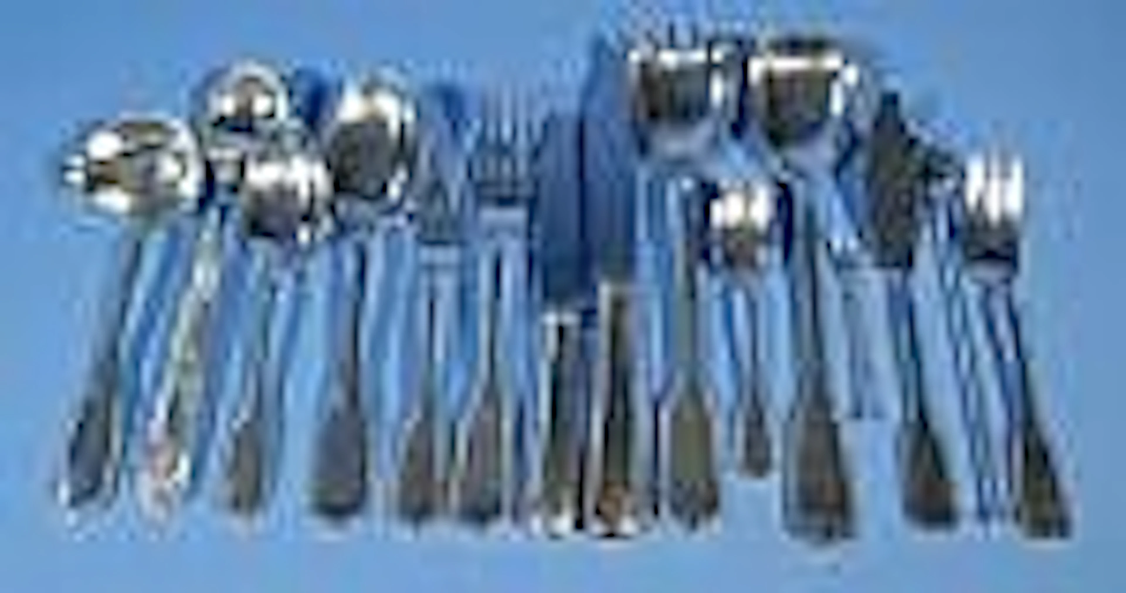 103-part silver-plated cutlery, St. Médard, in