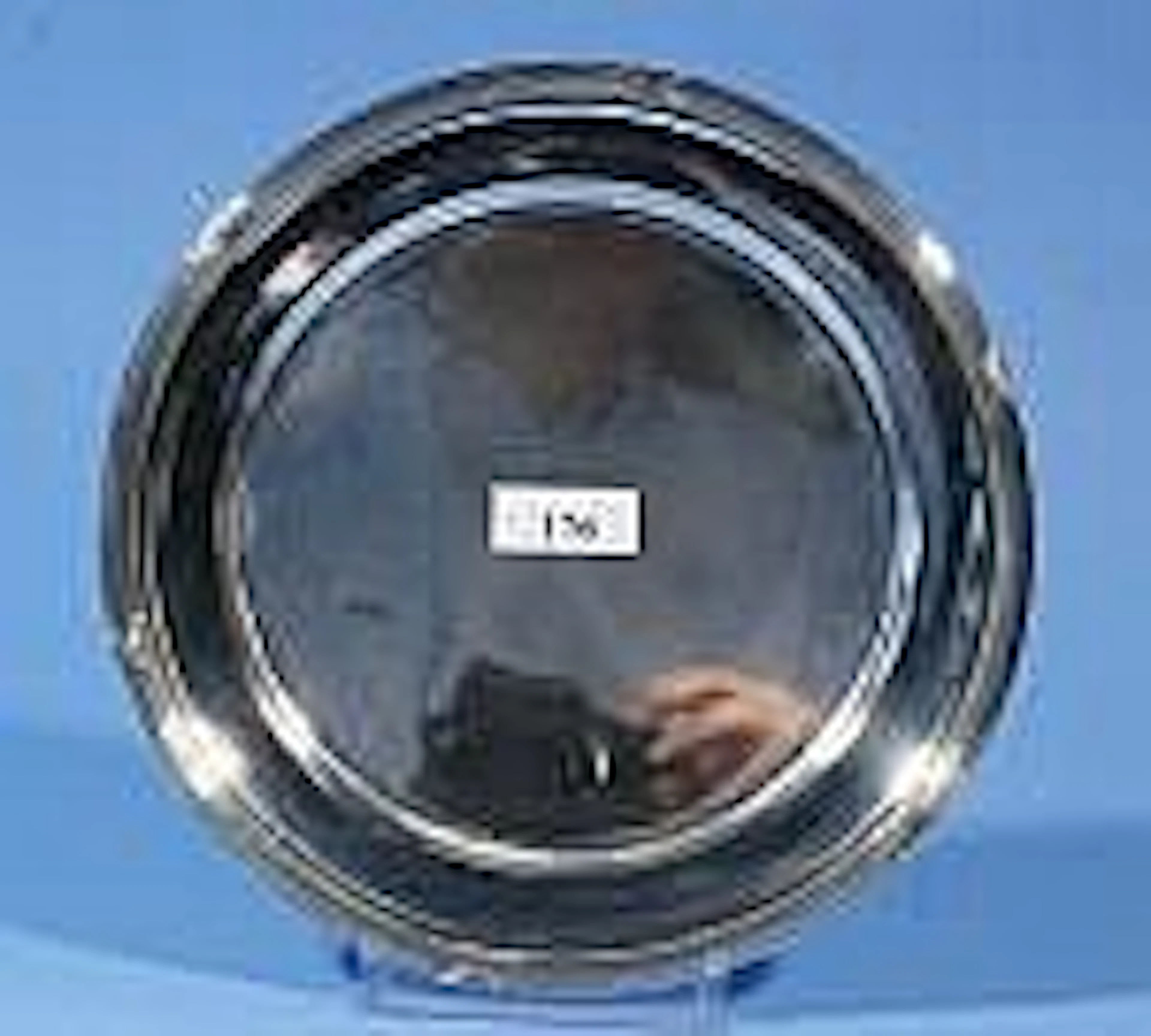 Silver tray, 800, diam. 22 cm., appr. 305 grams