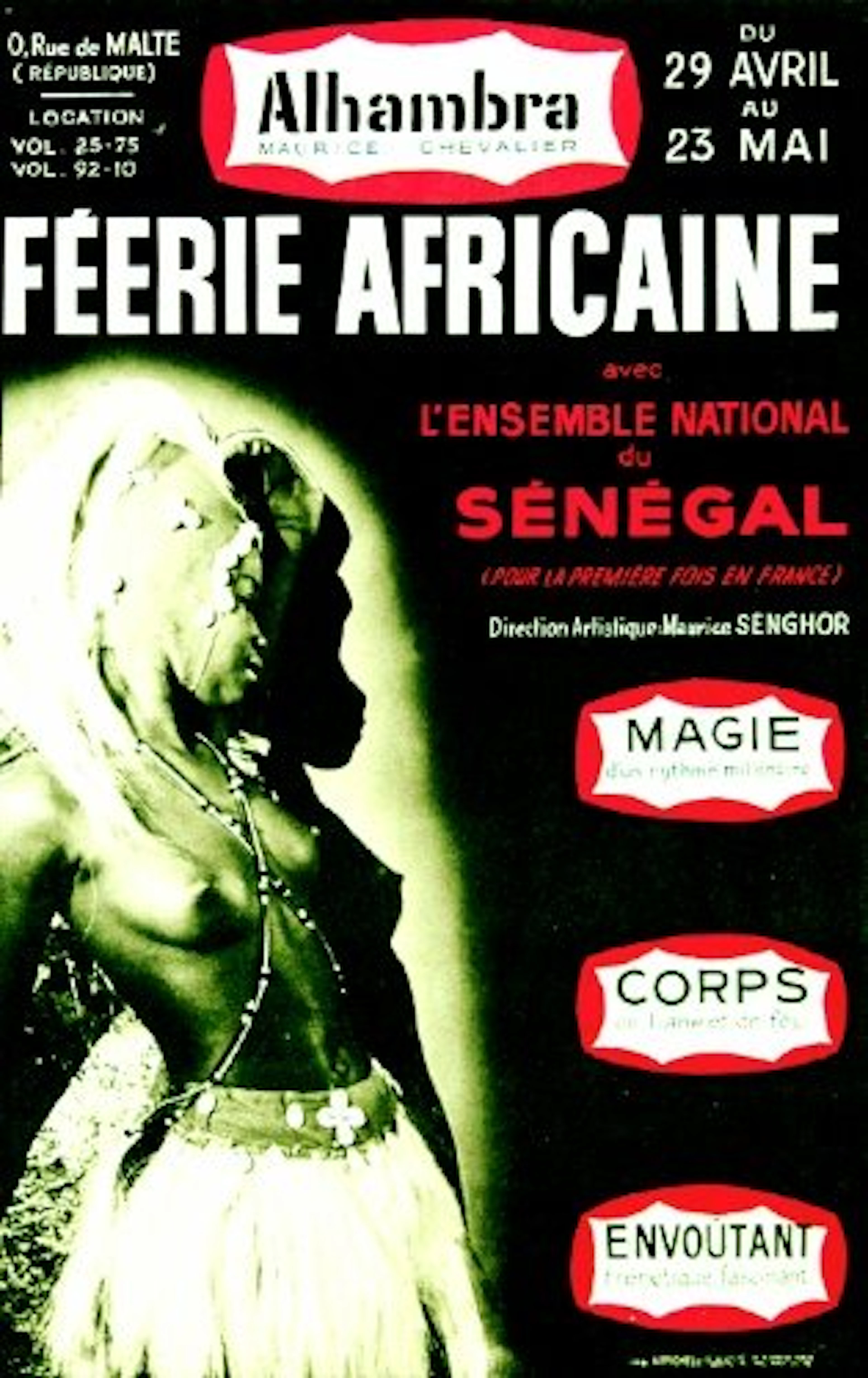 Féerie Africaine Avec l'ensemble national du Sénégal (pour la première