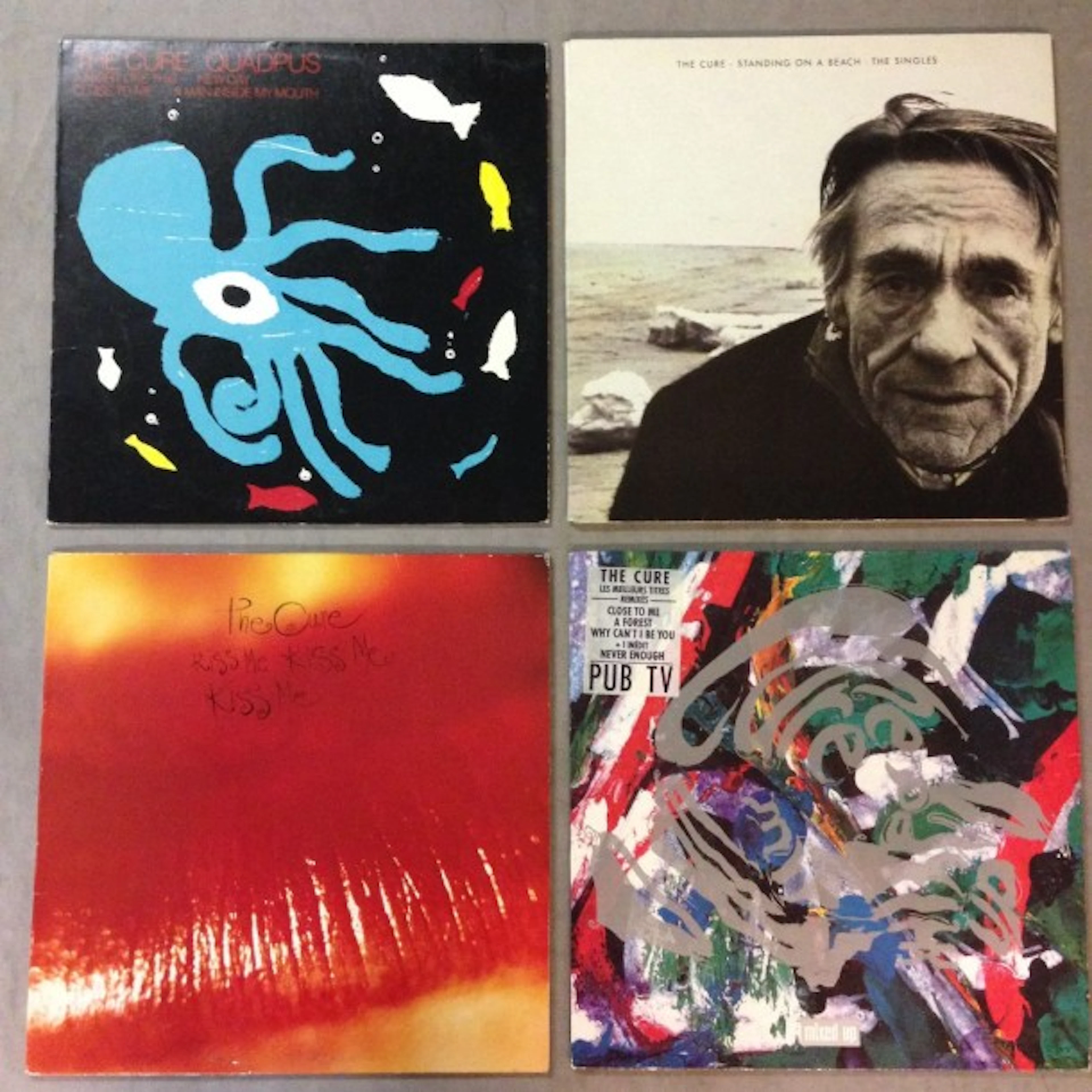 LOT de 5 disques 33 T et Maxi 45 T du groupe The Cure : 33T The...