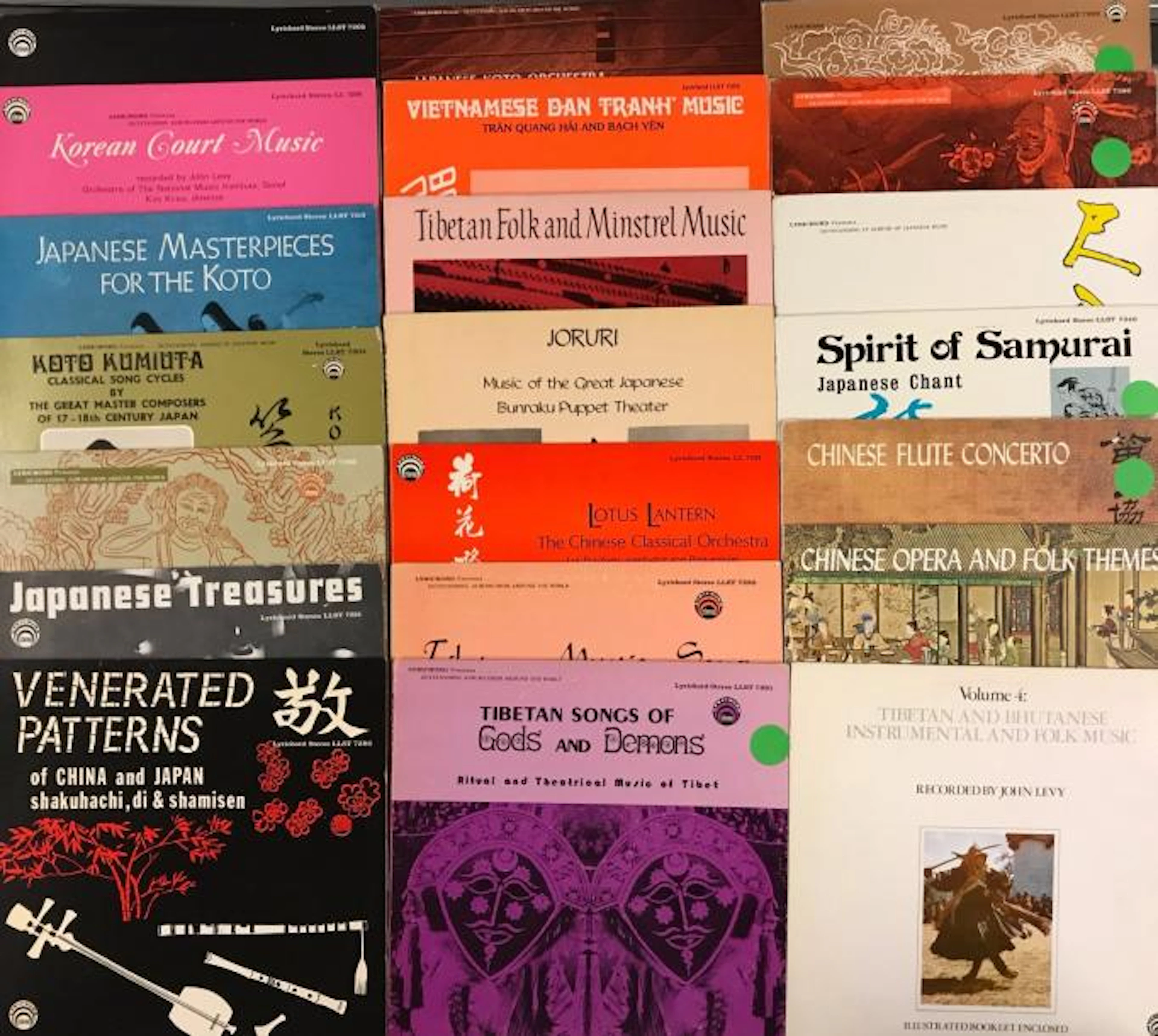 MUSIQUE DU MONDE - Lot de 36 disques 33T…