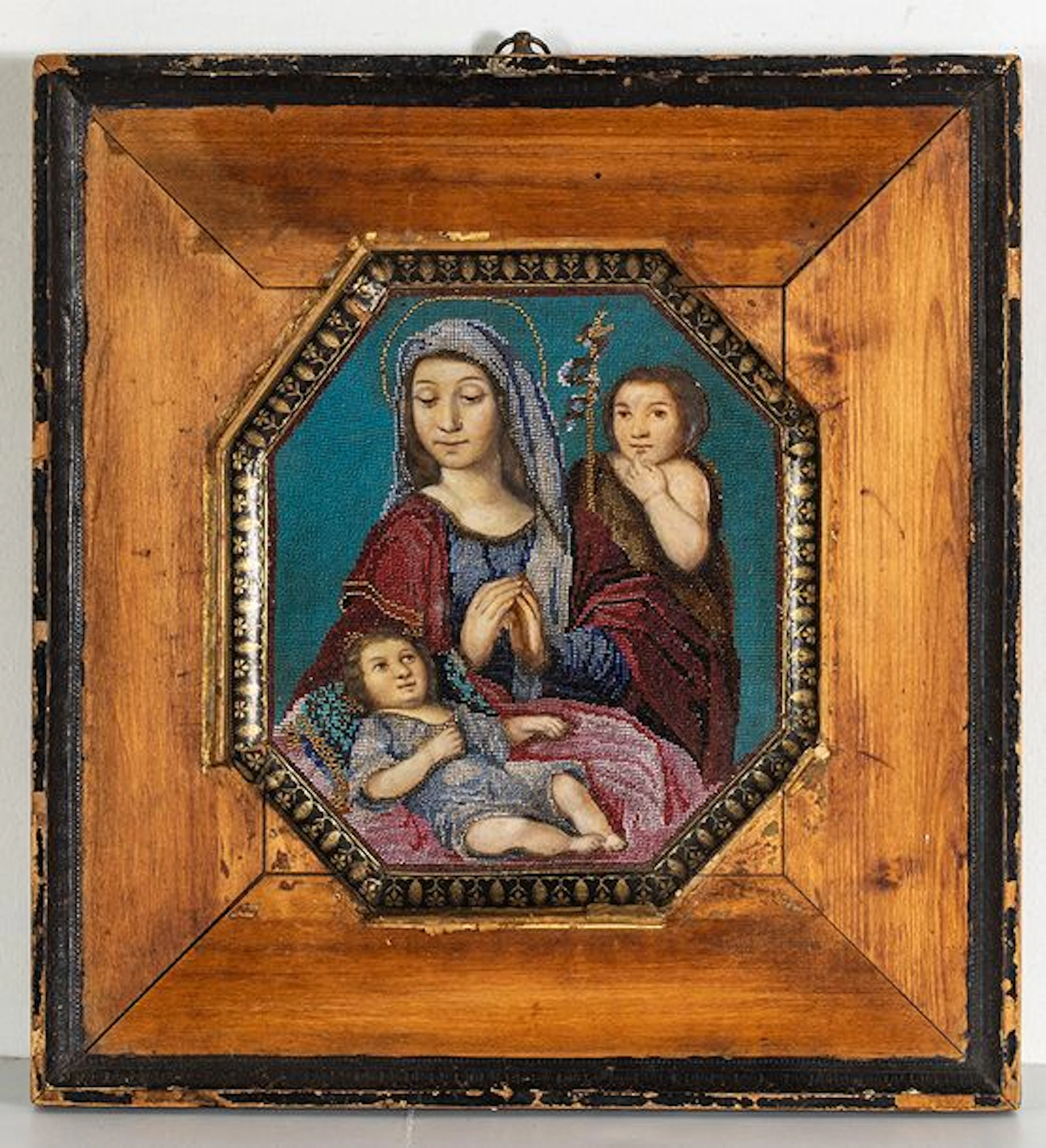 Travail français du XIXème siècle Vierge…