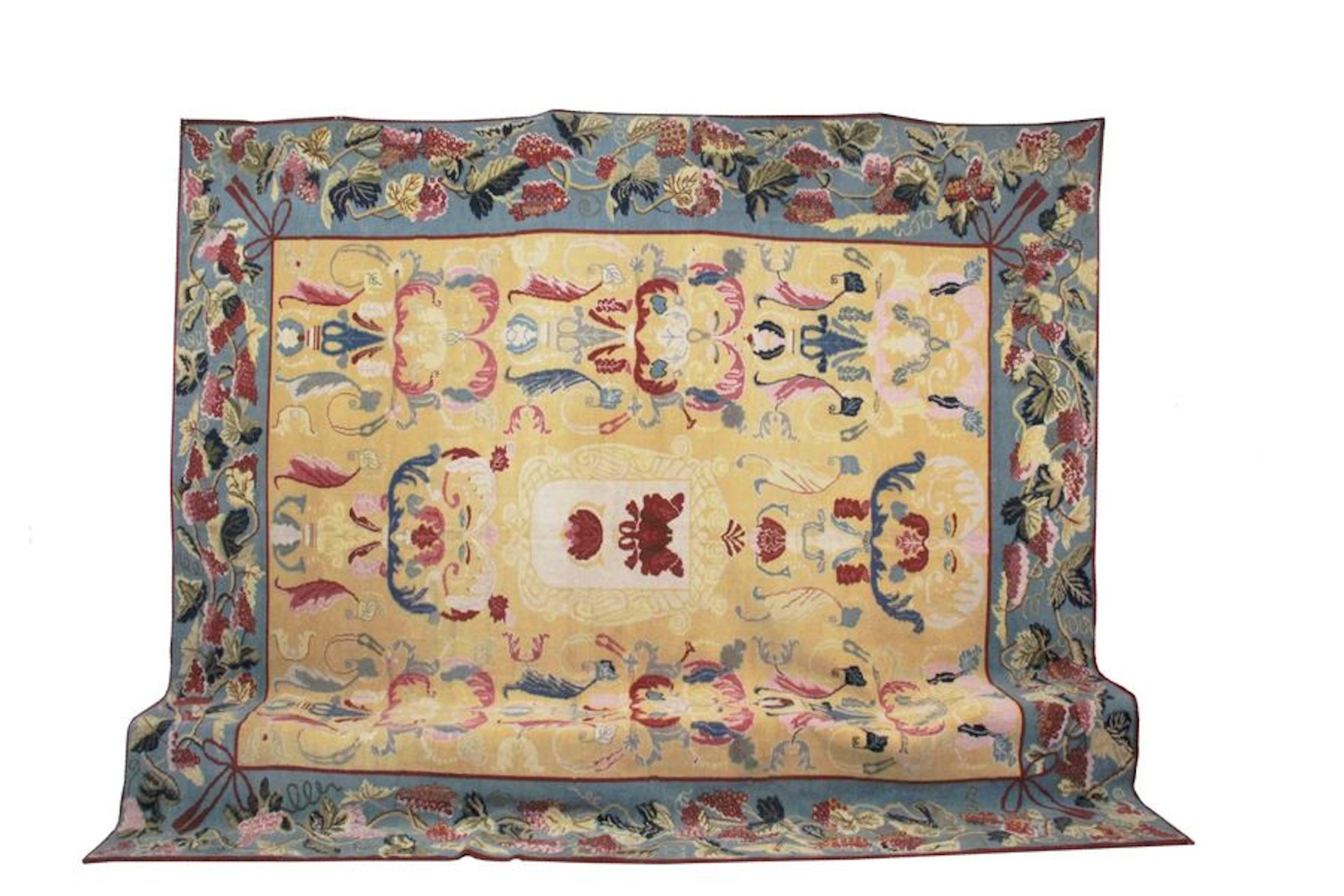 Très original et important tapis Portugais.…