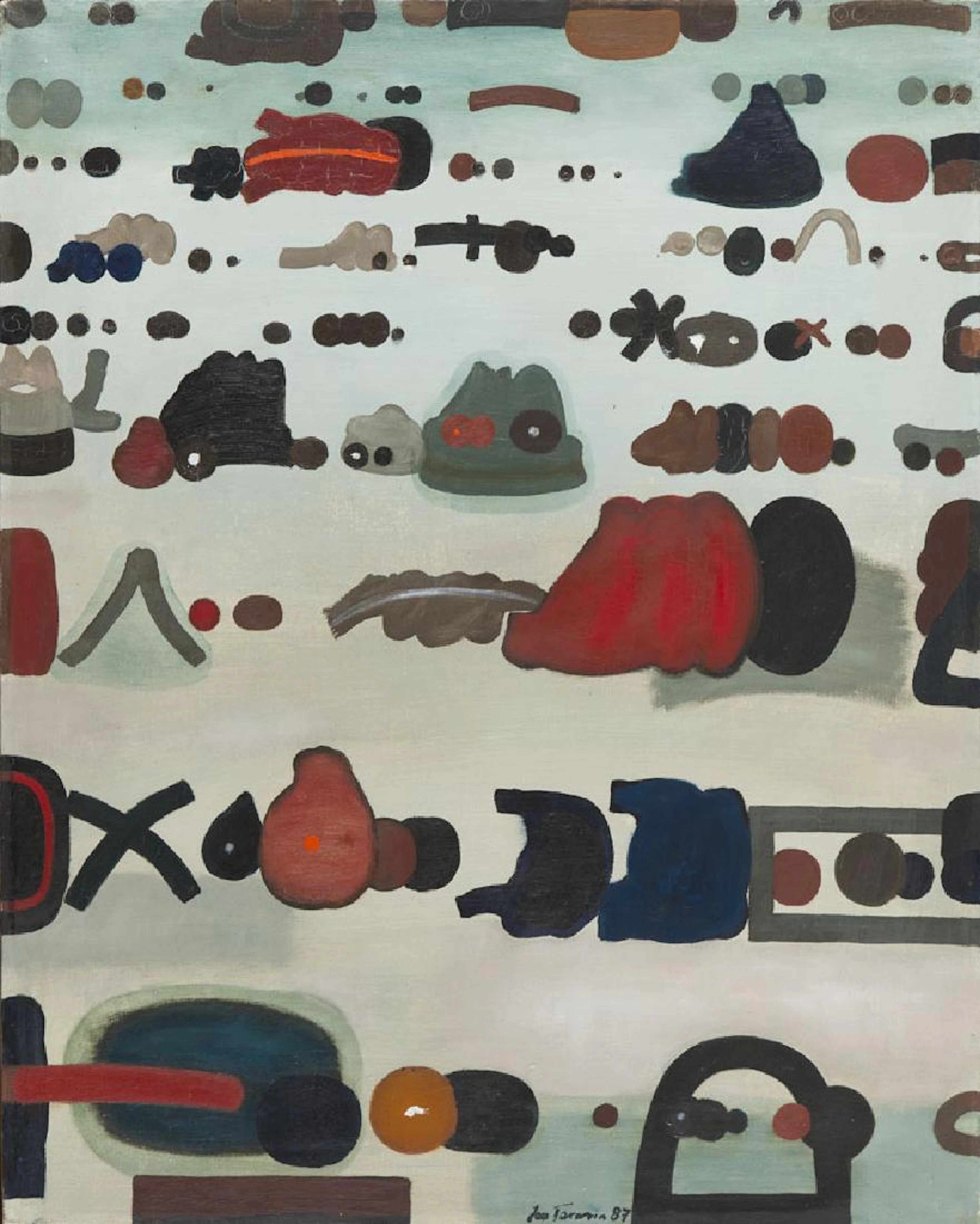 Jan Tarasin (1926 - 2009) "Continuation", 1987