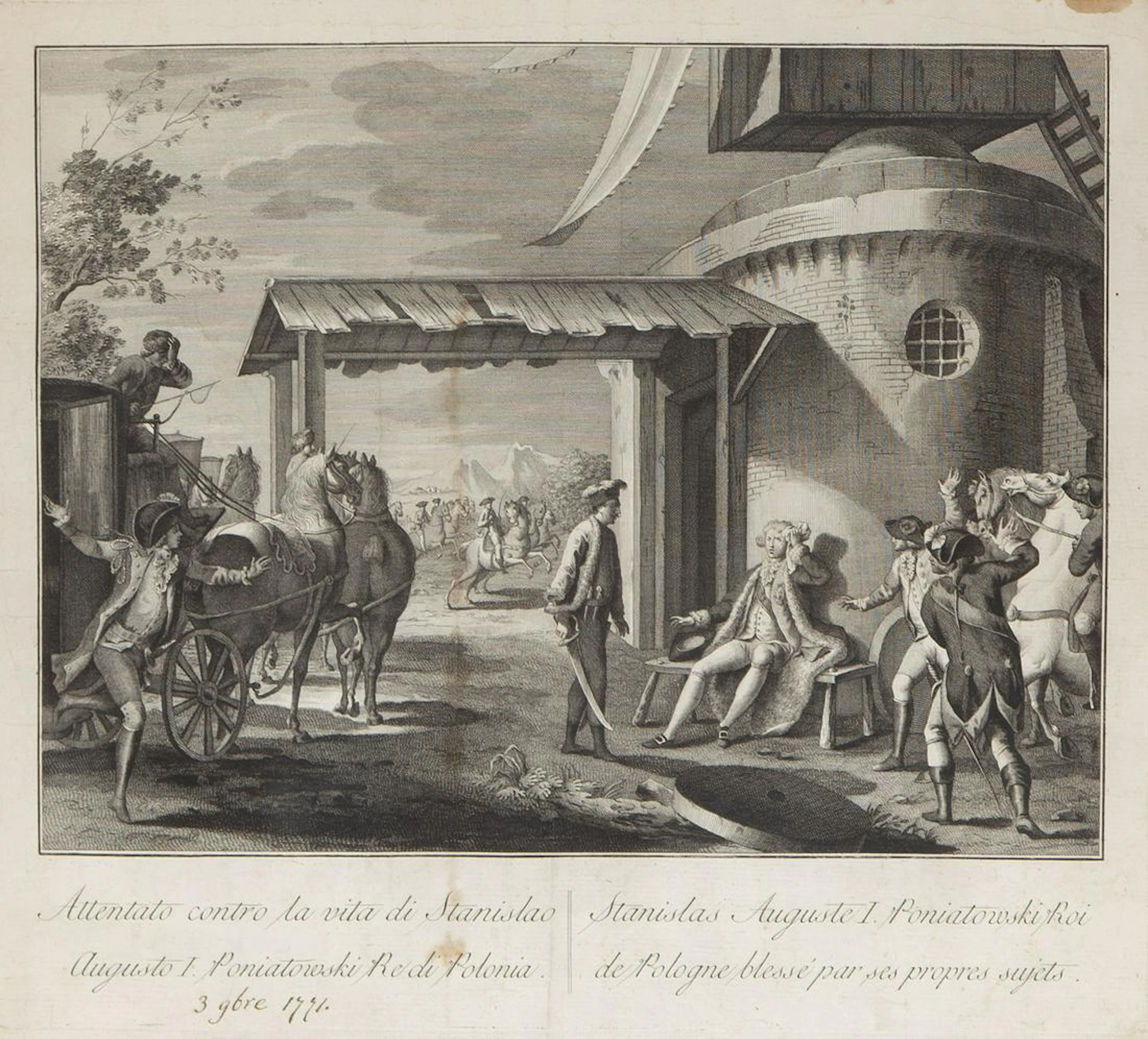Kidnapping of Polish King Stanislas August Poniatowski
