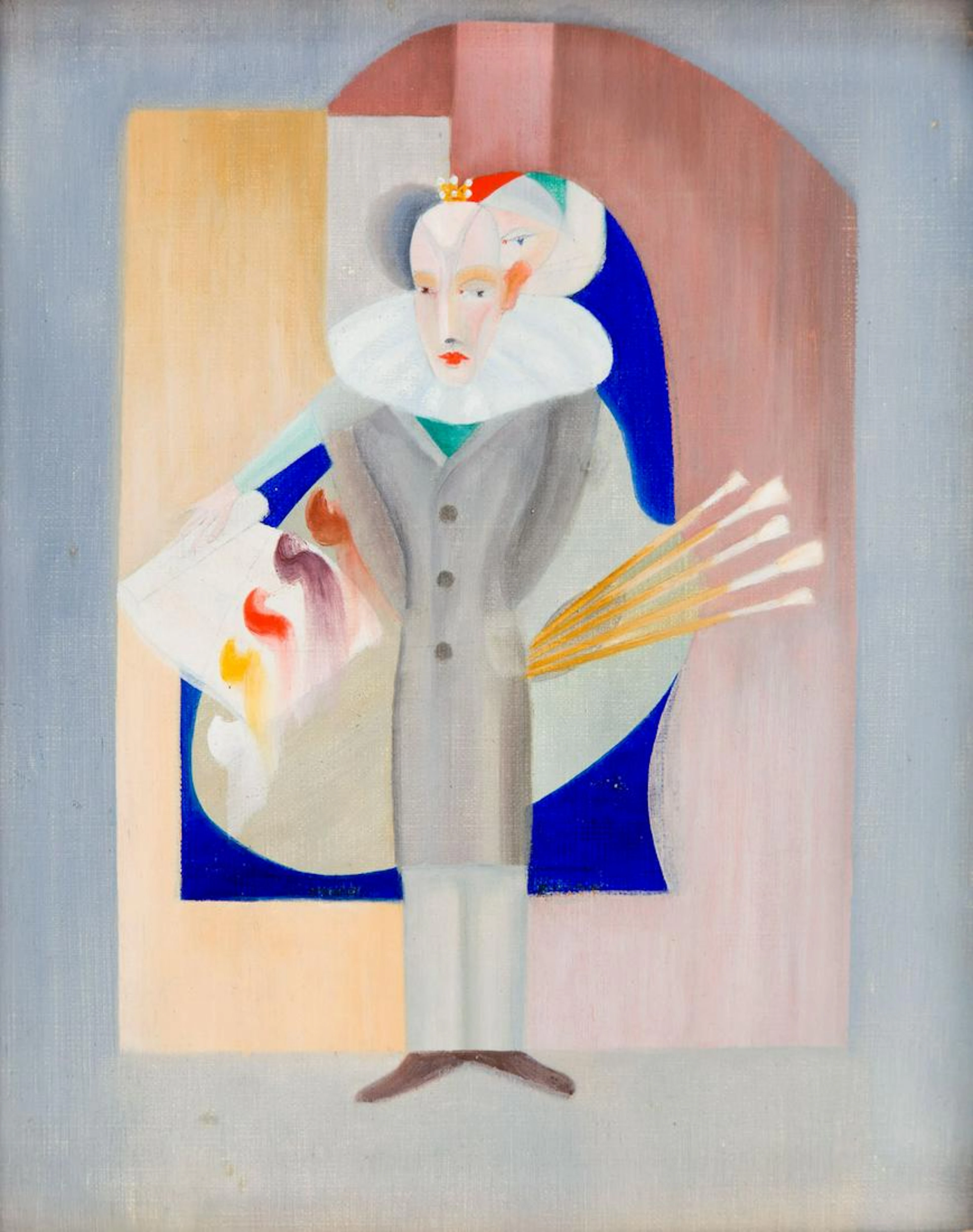 Jean Lambert-Rucki (1888 - 1967), Cubist Composition,
